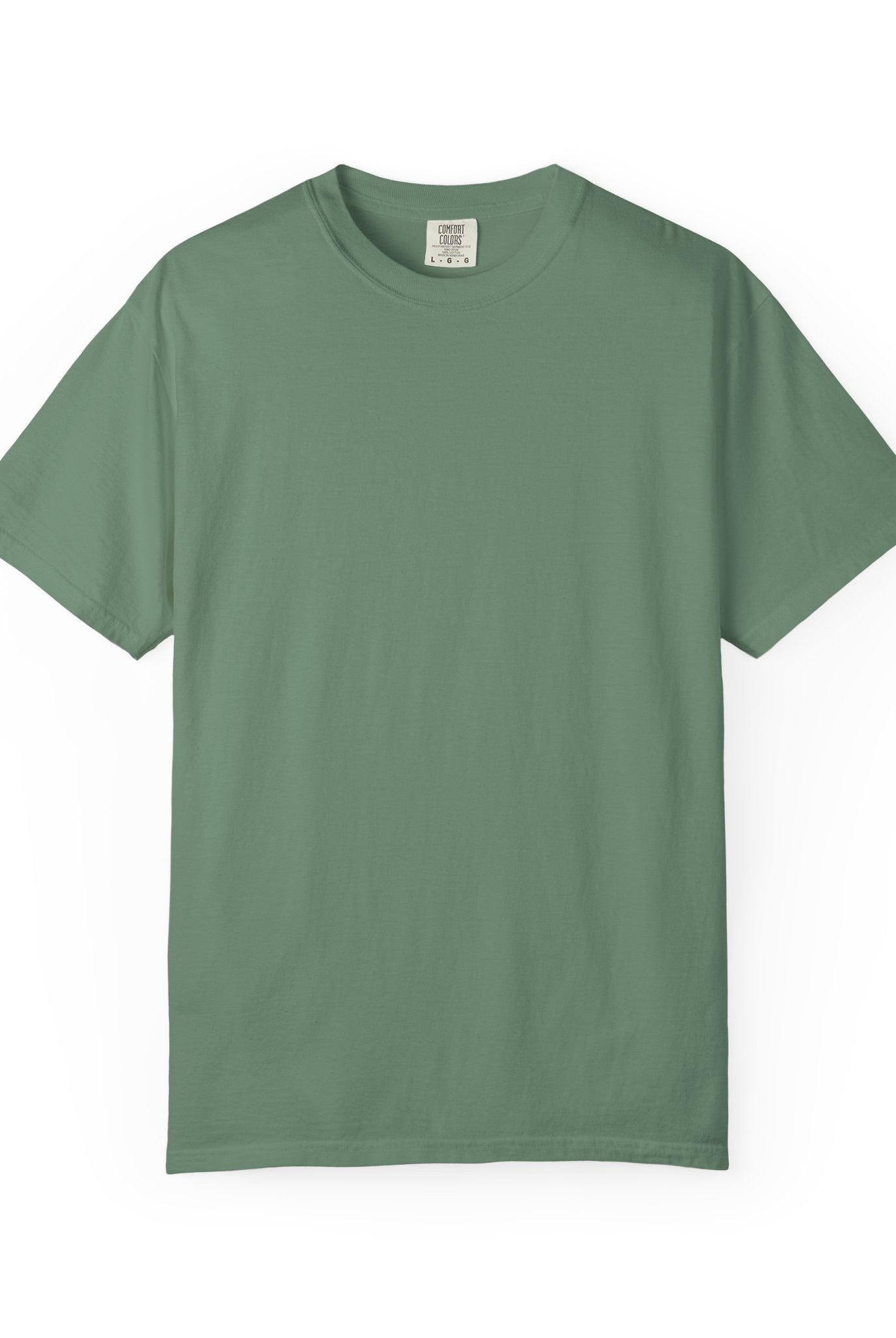 Makau Mana Garment-Dyed Tee Light Green S The Local Banyan