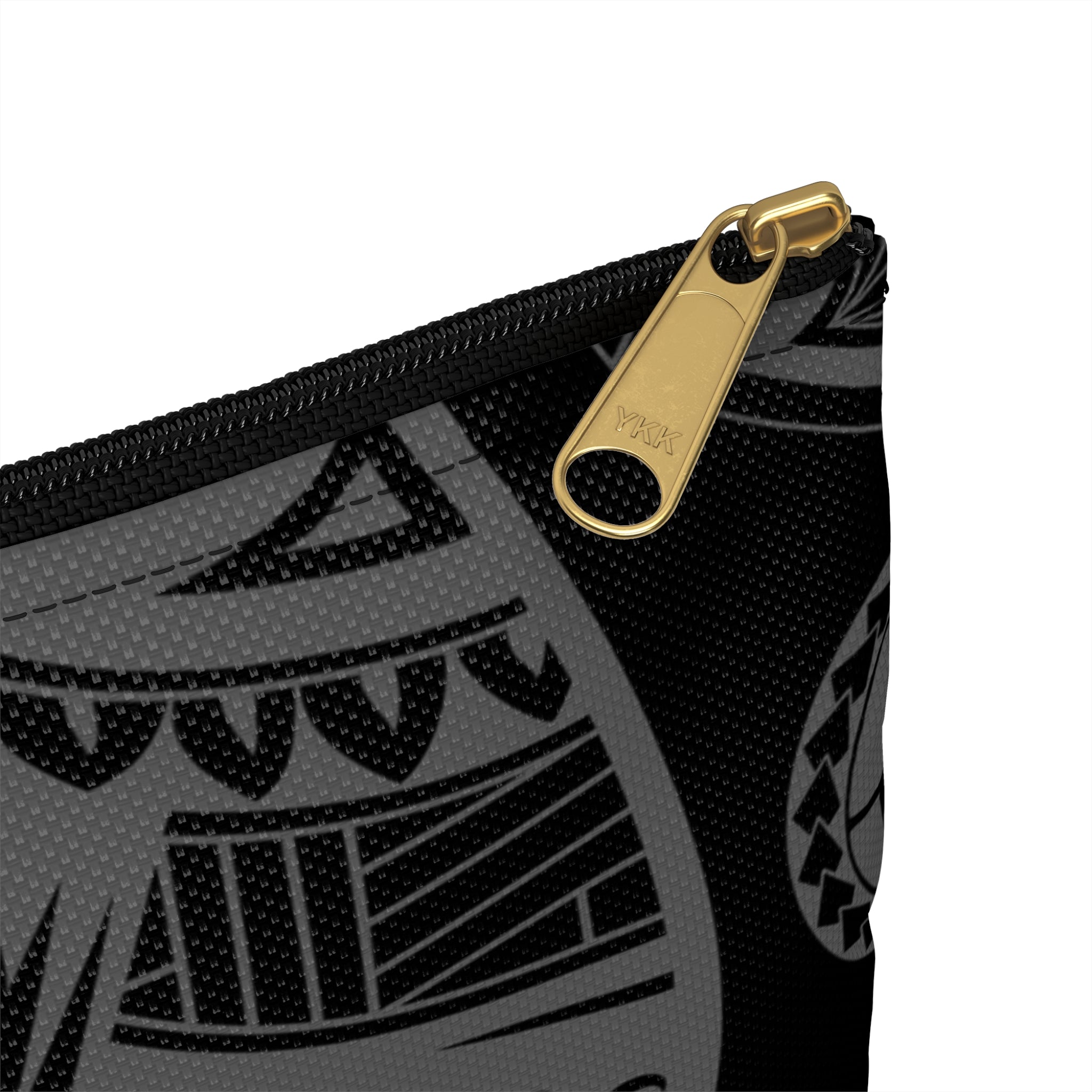 Ash Grey Tribal Travel Pouch Bag Pouches The Local Banyan