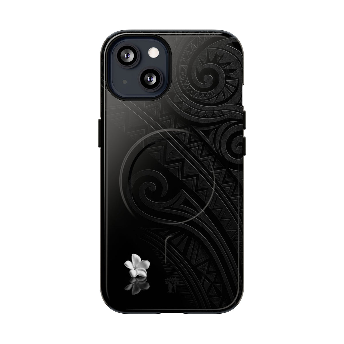 Plumeria Aka Magnetic Case for iPhone iPhone 13 Glossy The Local Banyan