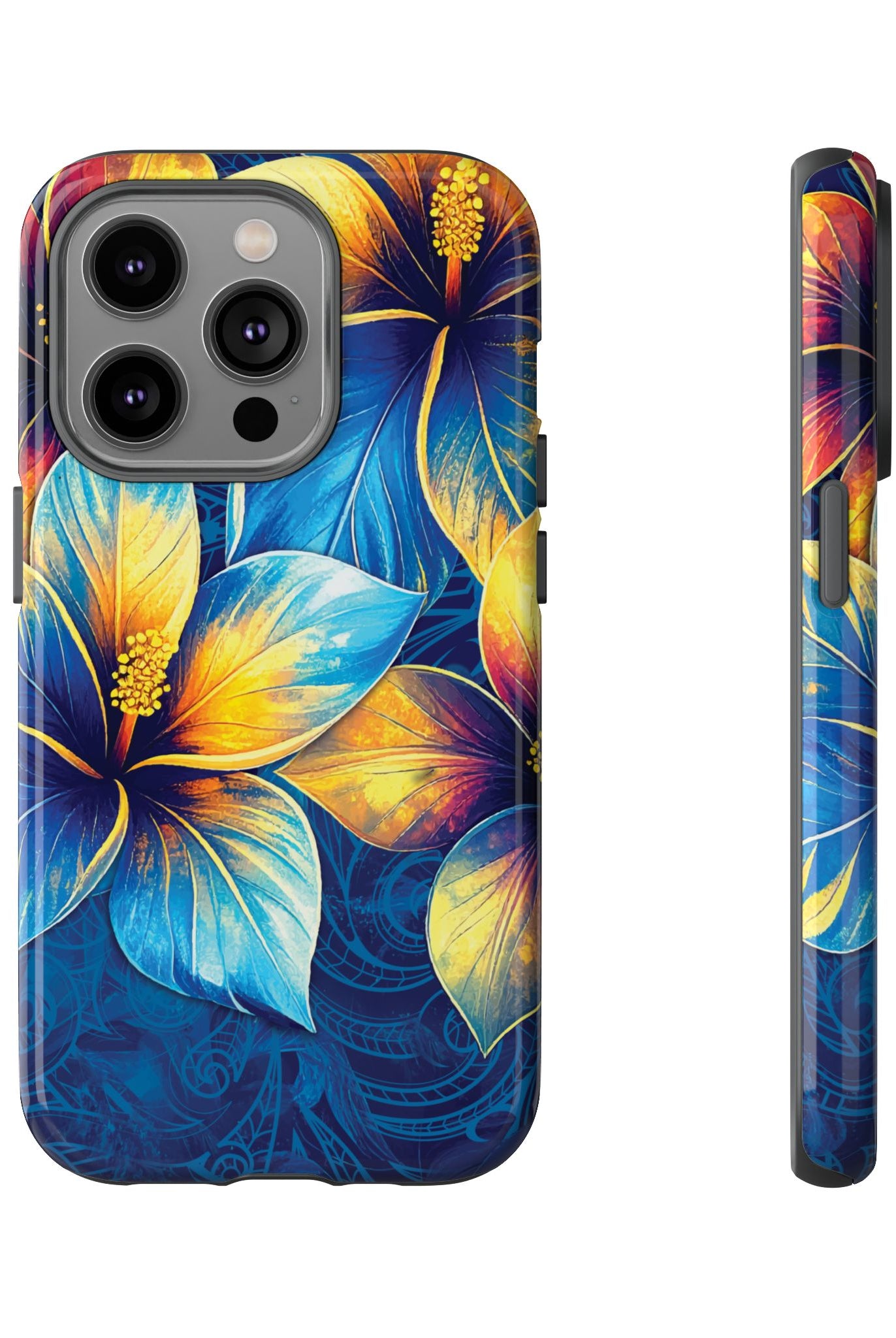 Pua La Tough Case for iPhone Phone Case The Local Banyan iPhone 14 Pro Glossy