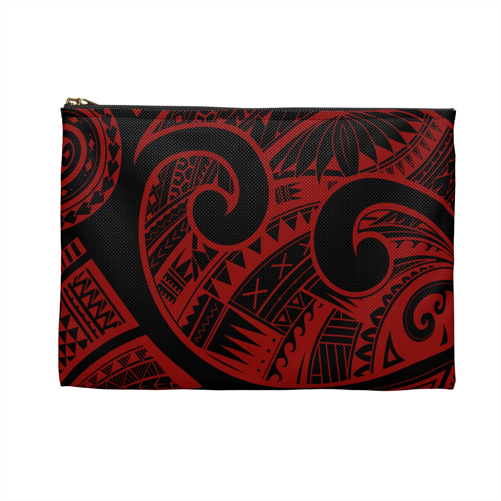 Island Tribal Red Travel Pouch Bag Pouches The Local Banyan