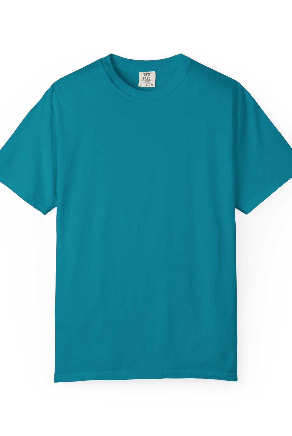 Pineapple Blossom Garment Dyed Tee Topaz Blue 4XL The Local Banyan
