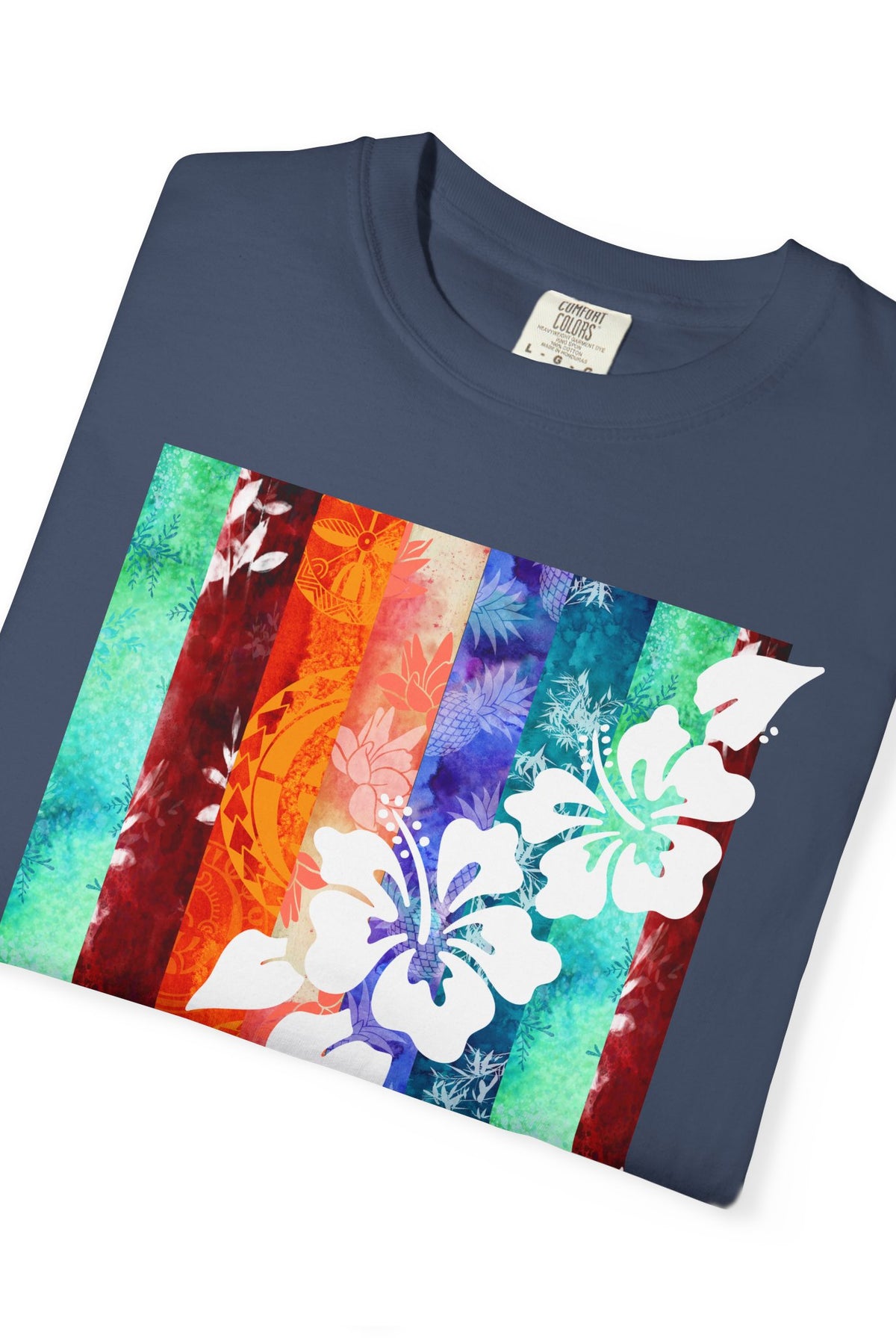 Tropical Vibes Soft Style Tee Red S The Local Banyan