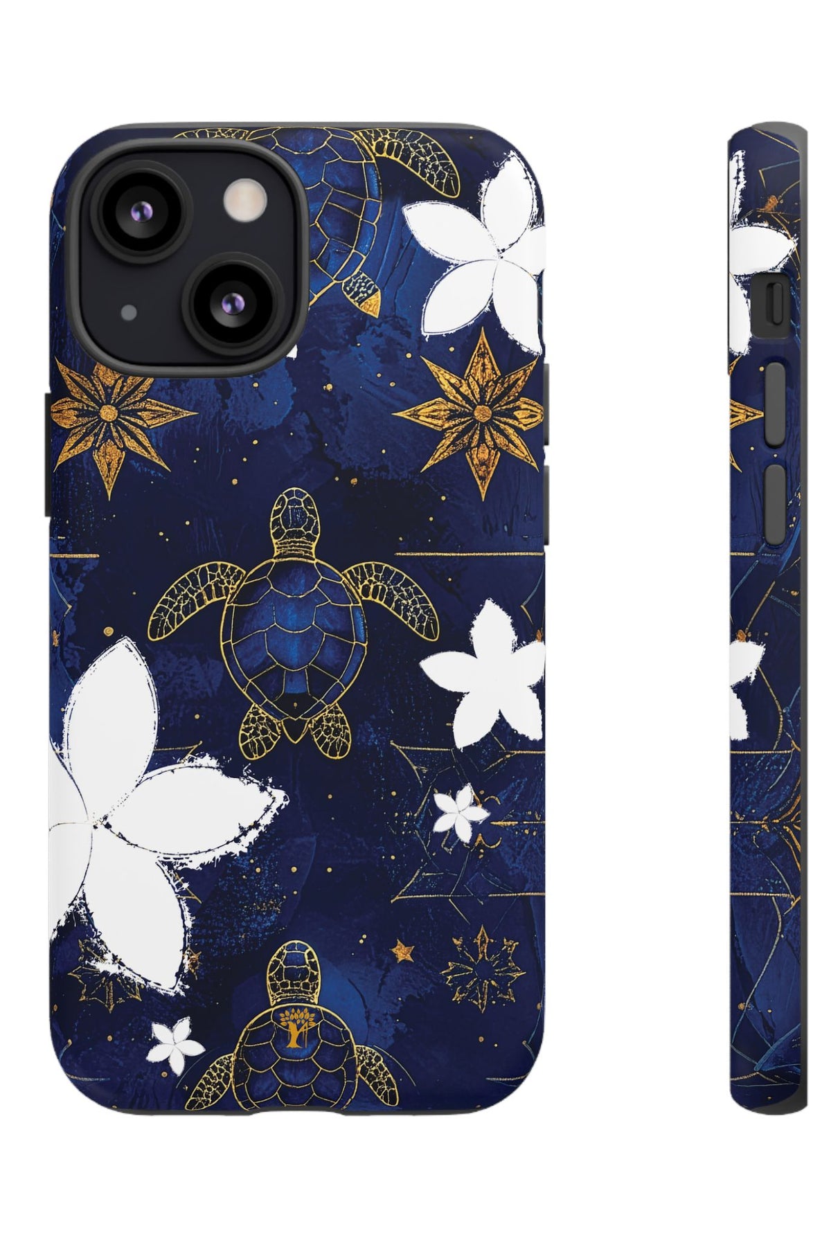 Tapa Hoku Honu Tough Case for iPhone iPhone 13 Mini Matte The Local Banyan