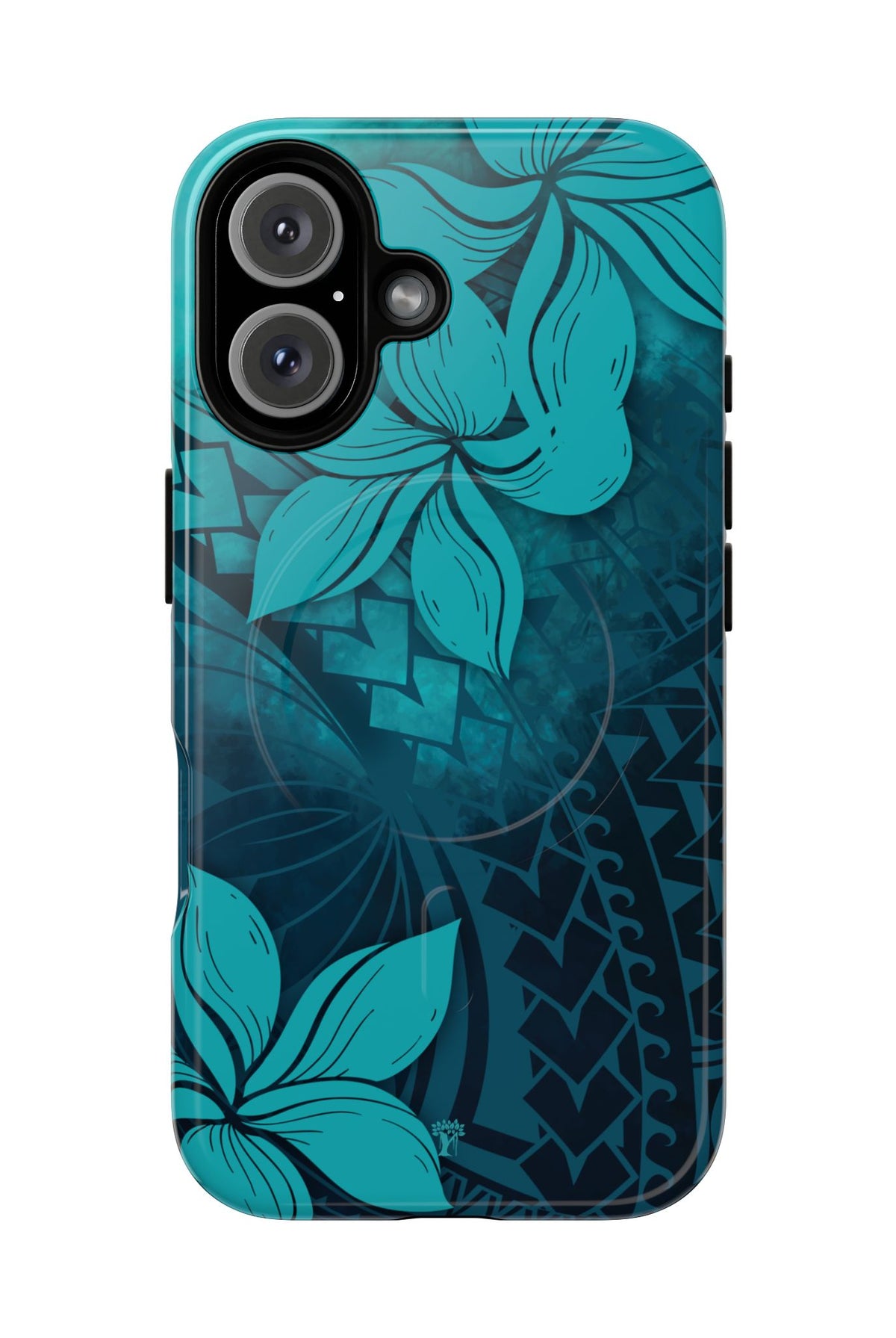 Moana Bloom Magnetic Case for iPhone iPhone 16 Glossy The Local Banyan