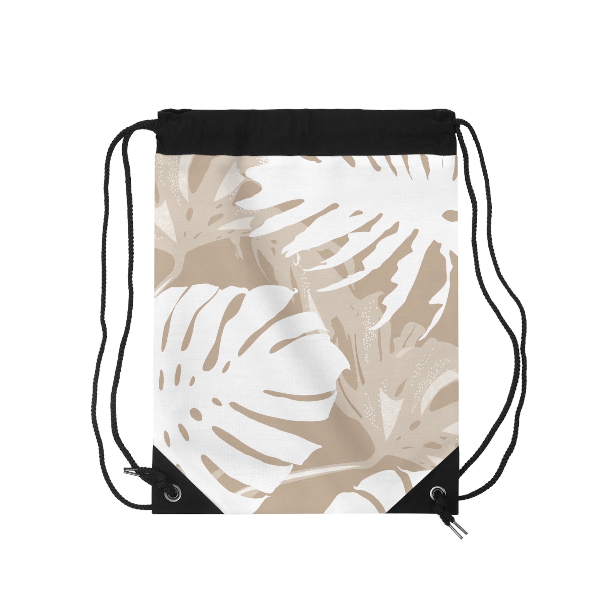 Exotic Monstera Drawstring Cinch Bag Backpack The Local Banyan