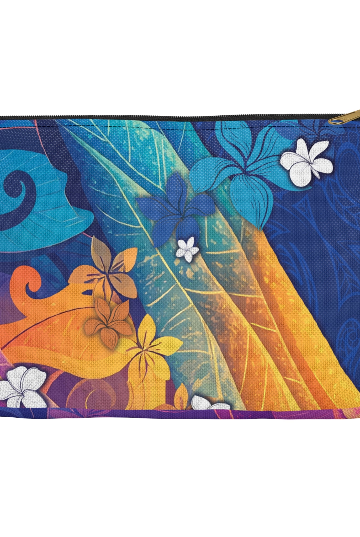 Mauna Sunrise Travel Pouch Pouches Small Black zipper