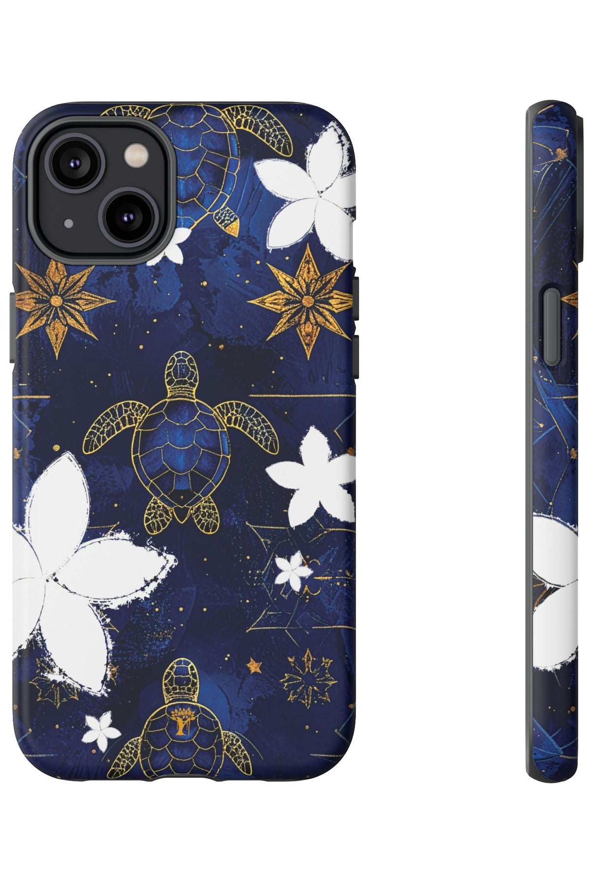 Tapa Hoku Honu Tough Case for iPhone iPhone 14 Plus Matte The Local Banyan