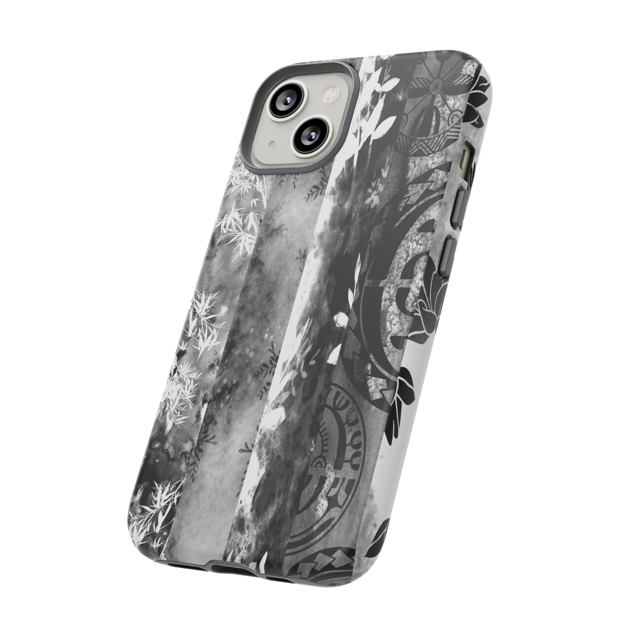 Monochrome Oasis Tough Case for iPhone Phone Case The Local Banyan