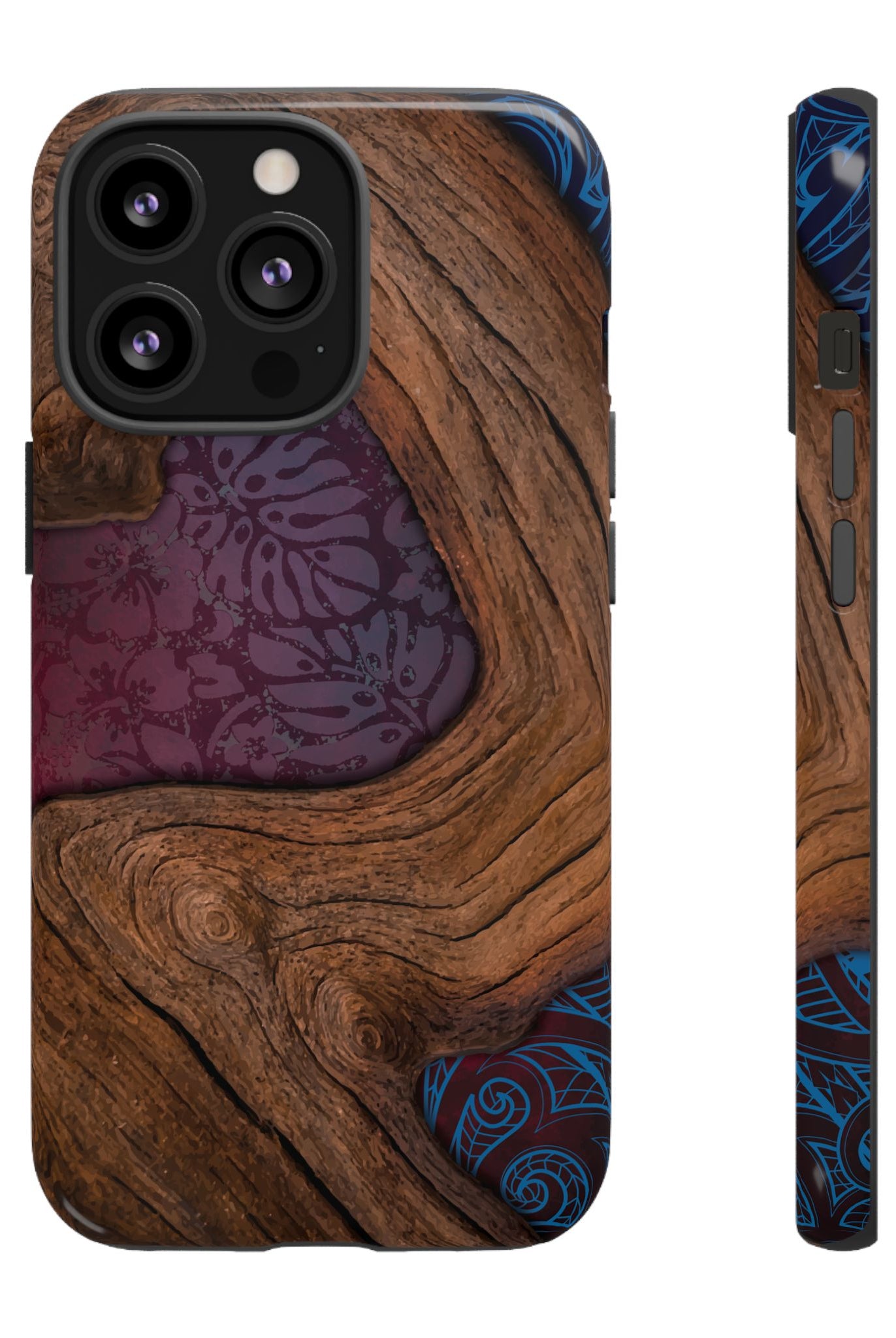 Kūpaʻa Tough Case for iPhone Phone Case The Local Banyan iPhone 13 Pro Glossy