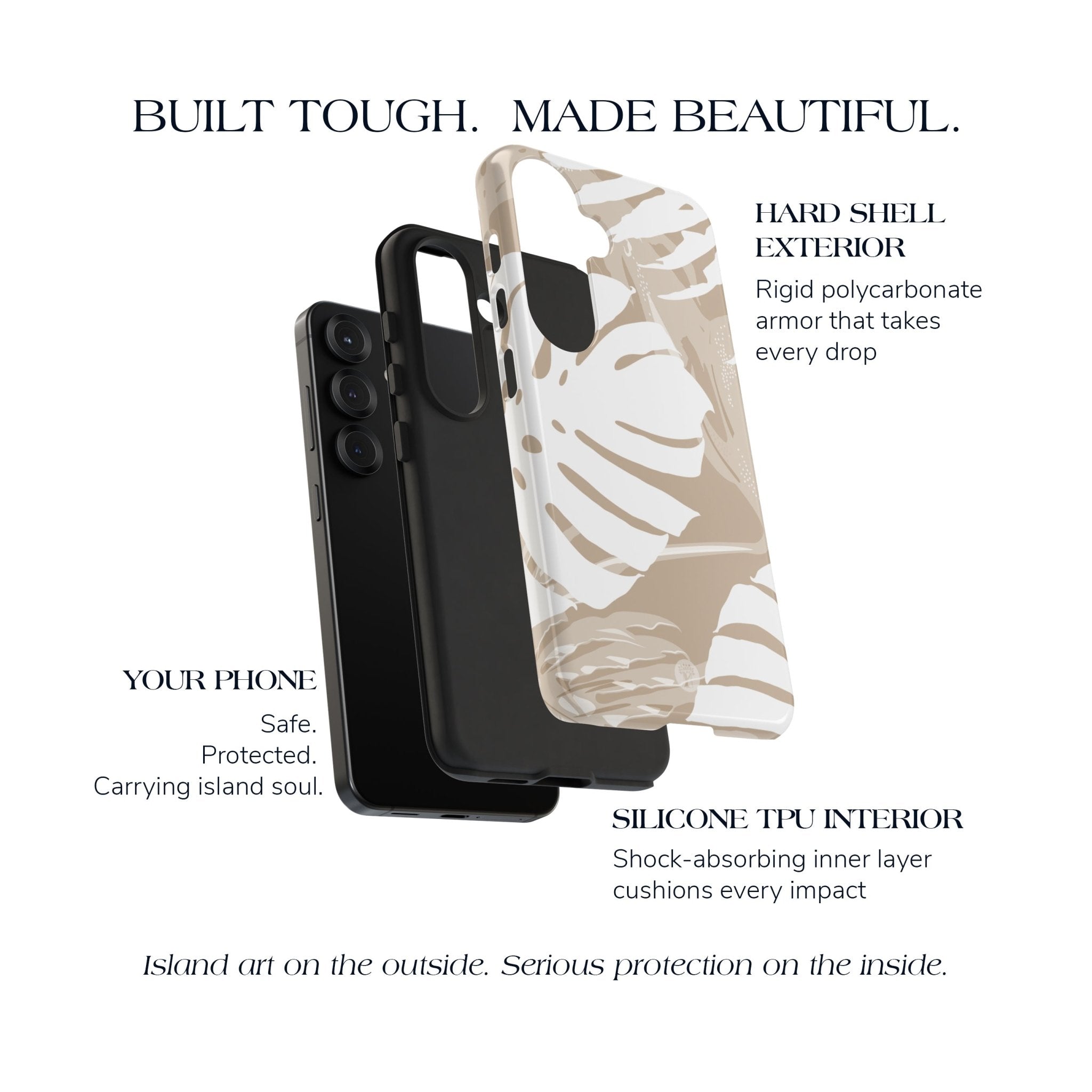 Exotic Monstera Tough Case for Samsung Galaxy Samsung Galaxy S20 FE Matte The Local Banyan