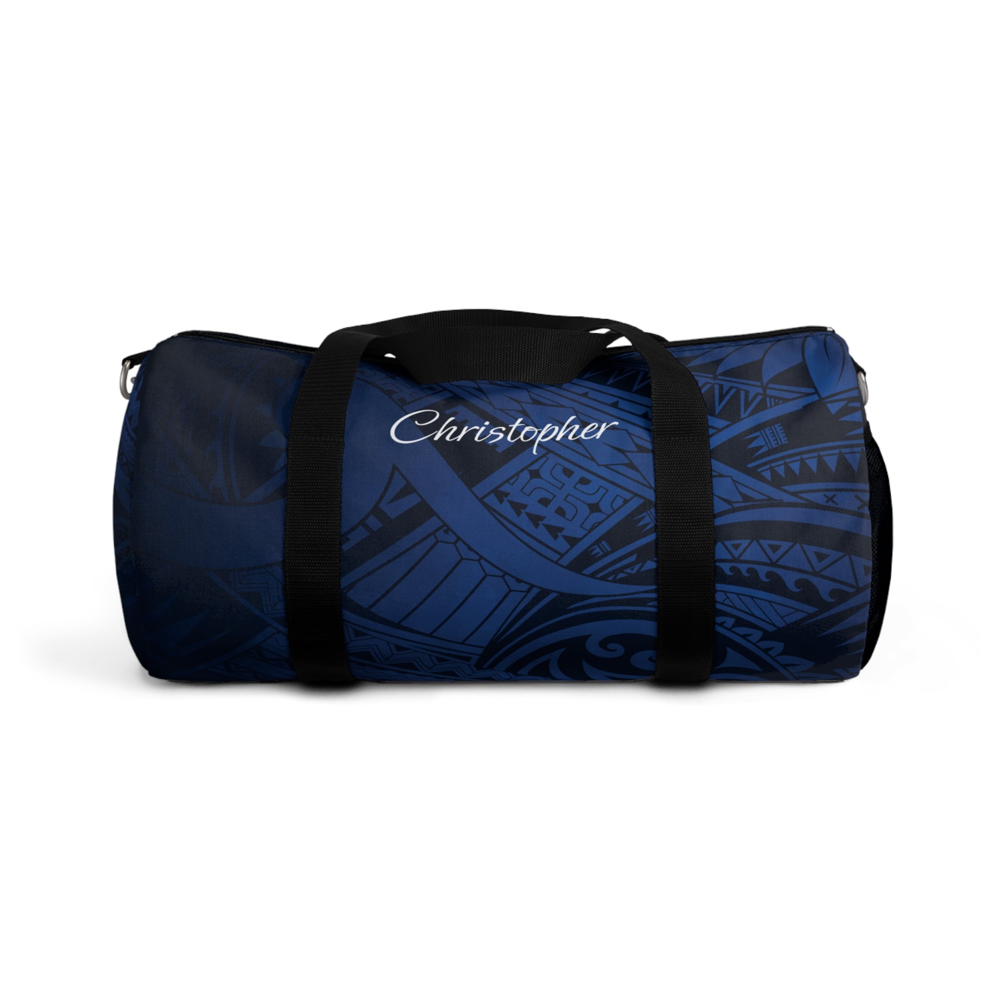Midnight Essence Personalized Barrel Duffel Bag Duffels The Local Banyan