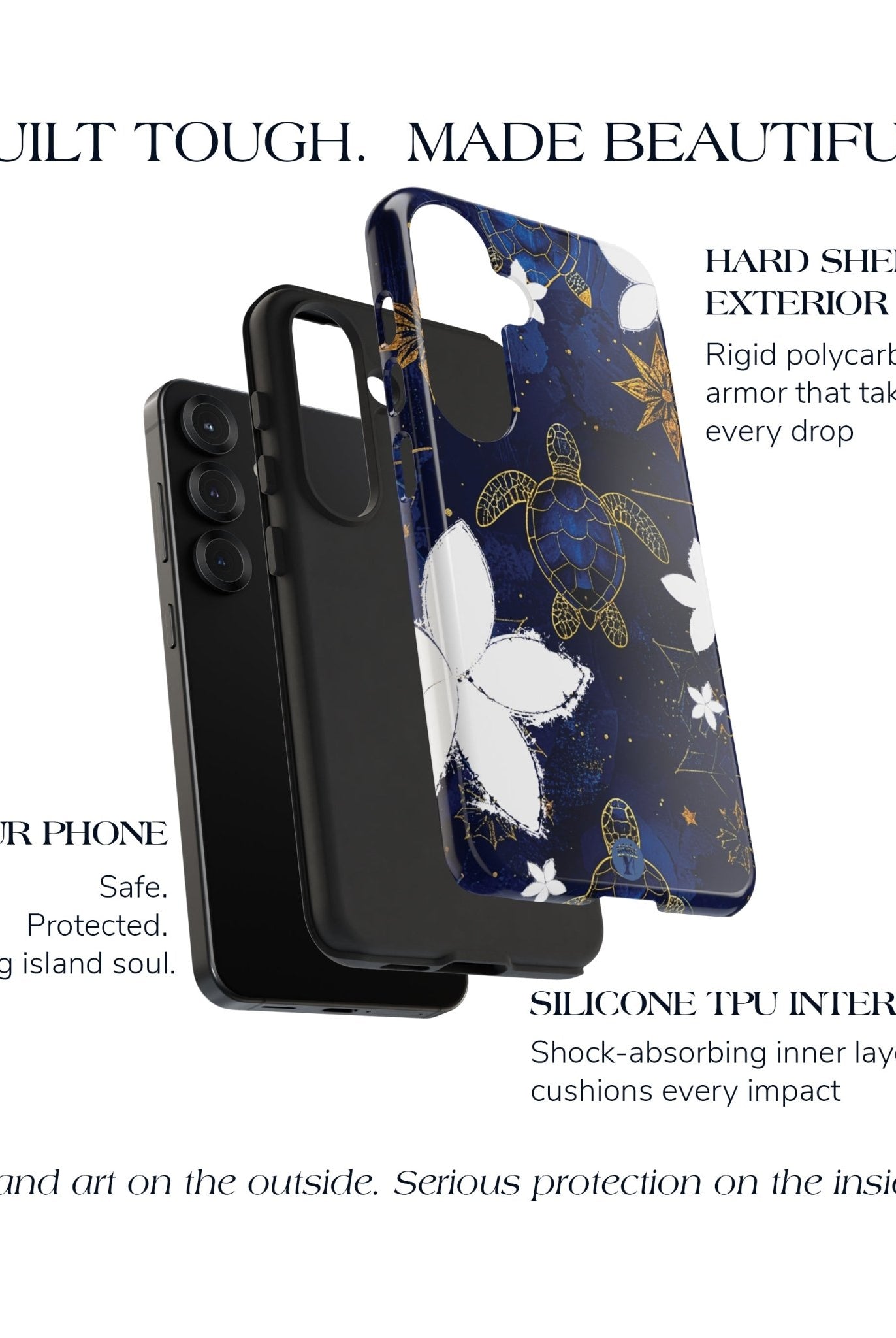 Tapa Hoku Honu Tough Case for Samsung Galaxy Samsung Galaxy S26 Ultra Glossy The Local Banyan