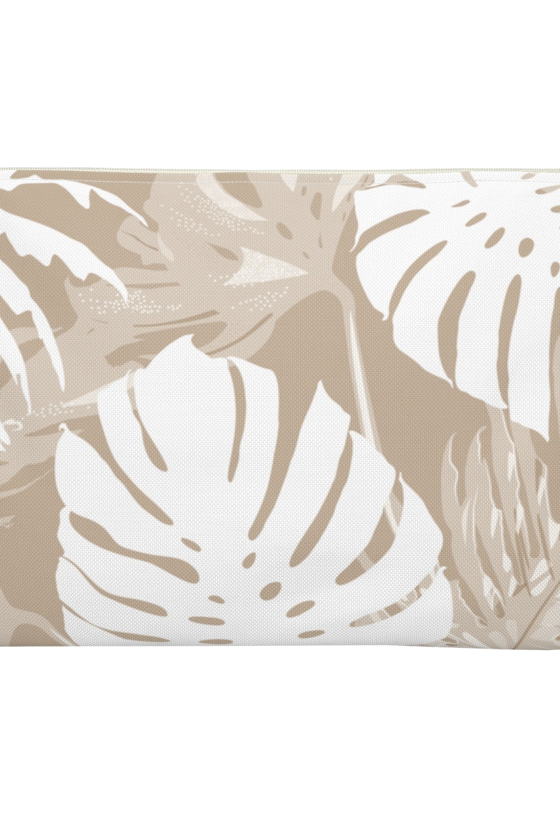 Exotic Monstera Personalized Travel Pouch Pouches The Local Banyan