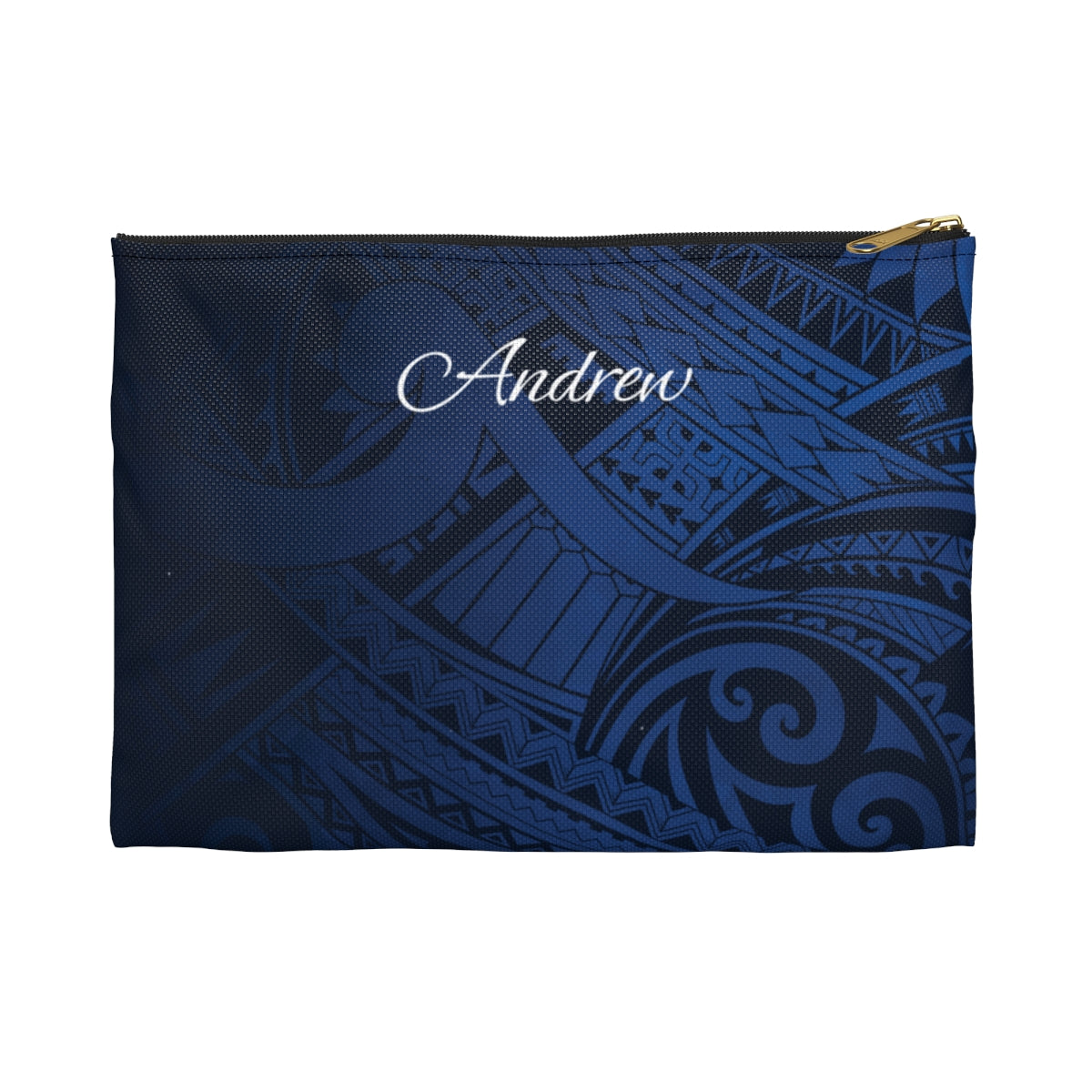 Midnight Essence Personalized Travel Pouch Pouches The Local Banyan Black zipper Small
