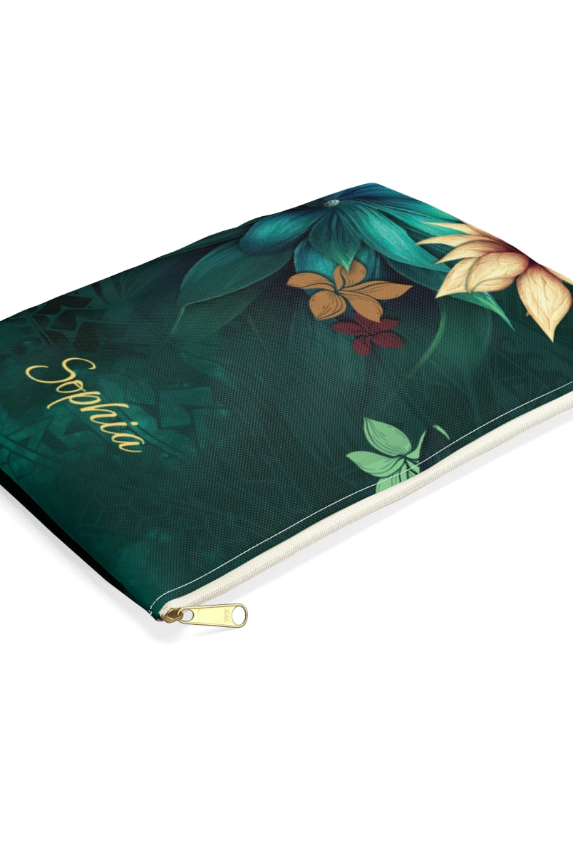 Aloha Whispers Personalized Travel Pouch Pouches The Local Banyan