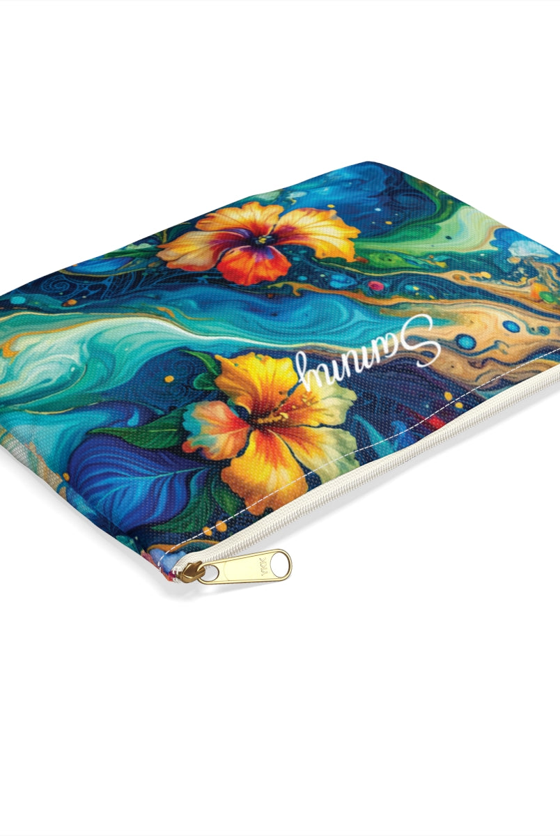 Aloalo Drift Personalized Travel Pouch Pouches The Local Banyan