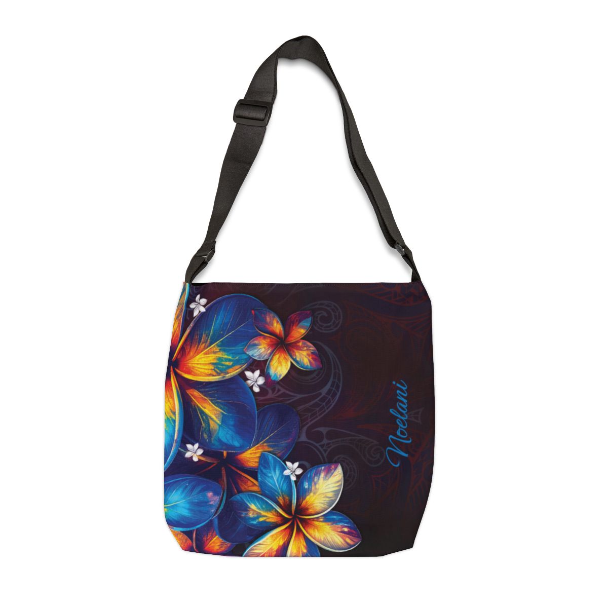 Nohea Twilight Personalized Tote Bag with Adjustable Strap Totes The Local Banyan 16" × 16''