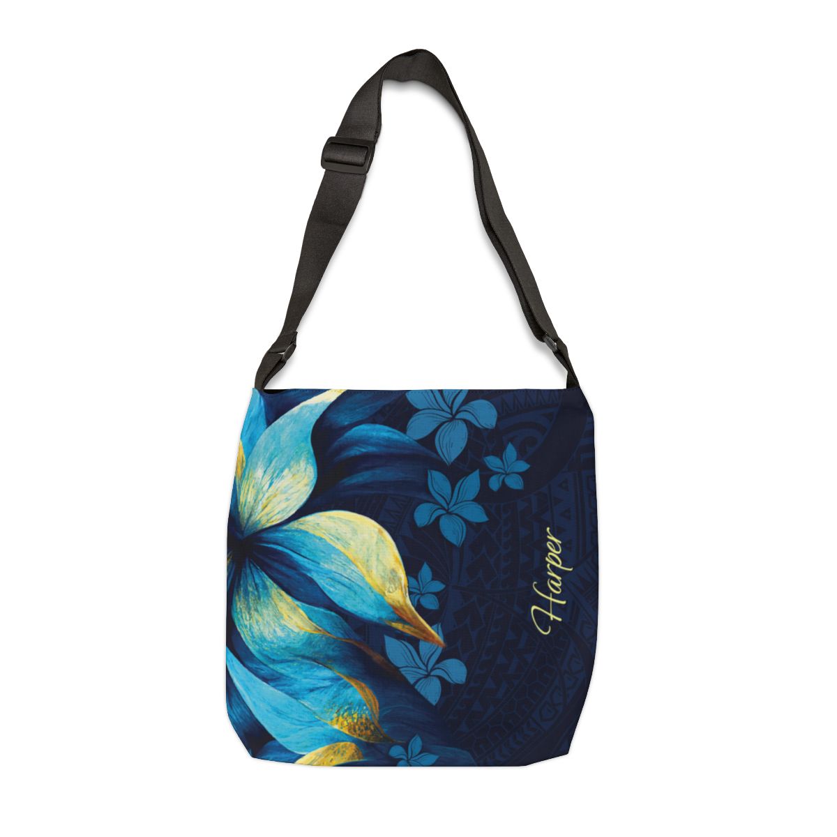 Po Mahina Personalized Tote Bag with Adjustable Strap Totes The Local Banyan 18" × 18''