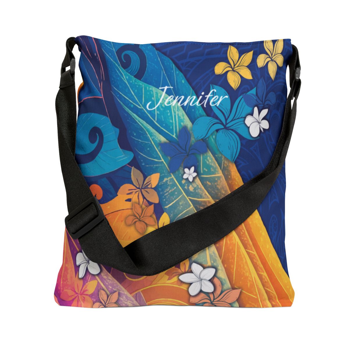 Mauna Sunrise Personalized Tote Bag with Adjustable Strap Totes The Local Banyan