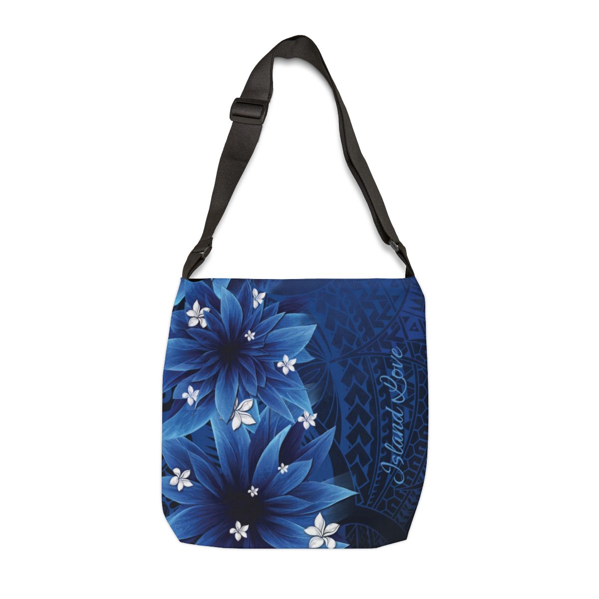 Hoku Pua Personalized Tote Bag with Adjustable Strap Totes The Local Banyan 18" × 18''