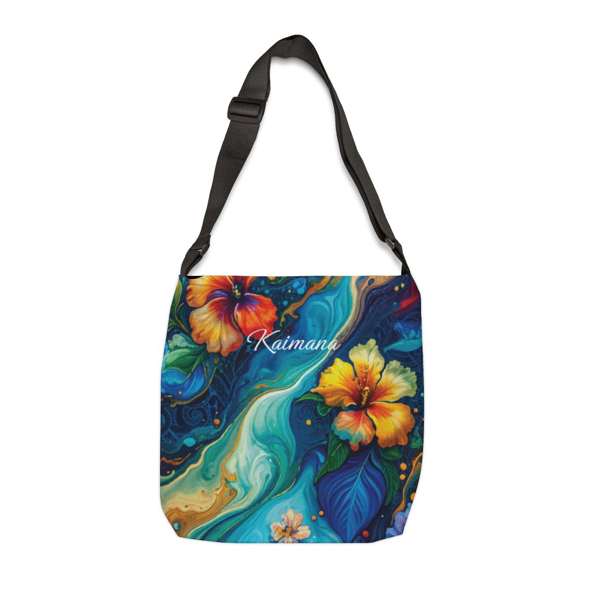 Aloalo Drift Personalized Tote Bag with Adjustable Strap Totes The Local Banyan 18" × 18''