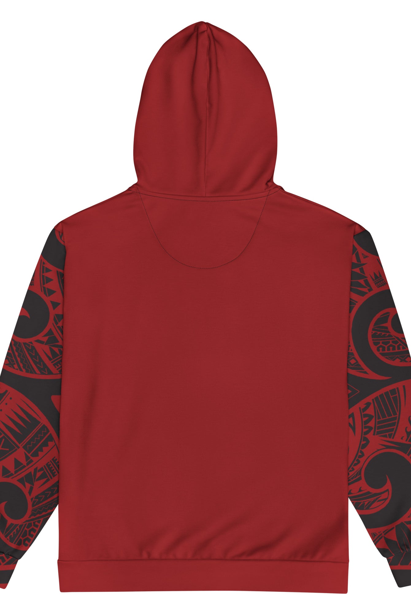 Crimson Tribal Zip Up Hoodie Zip Up Hoodie