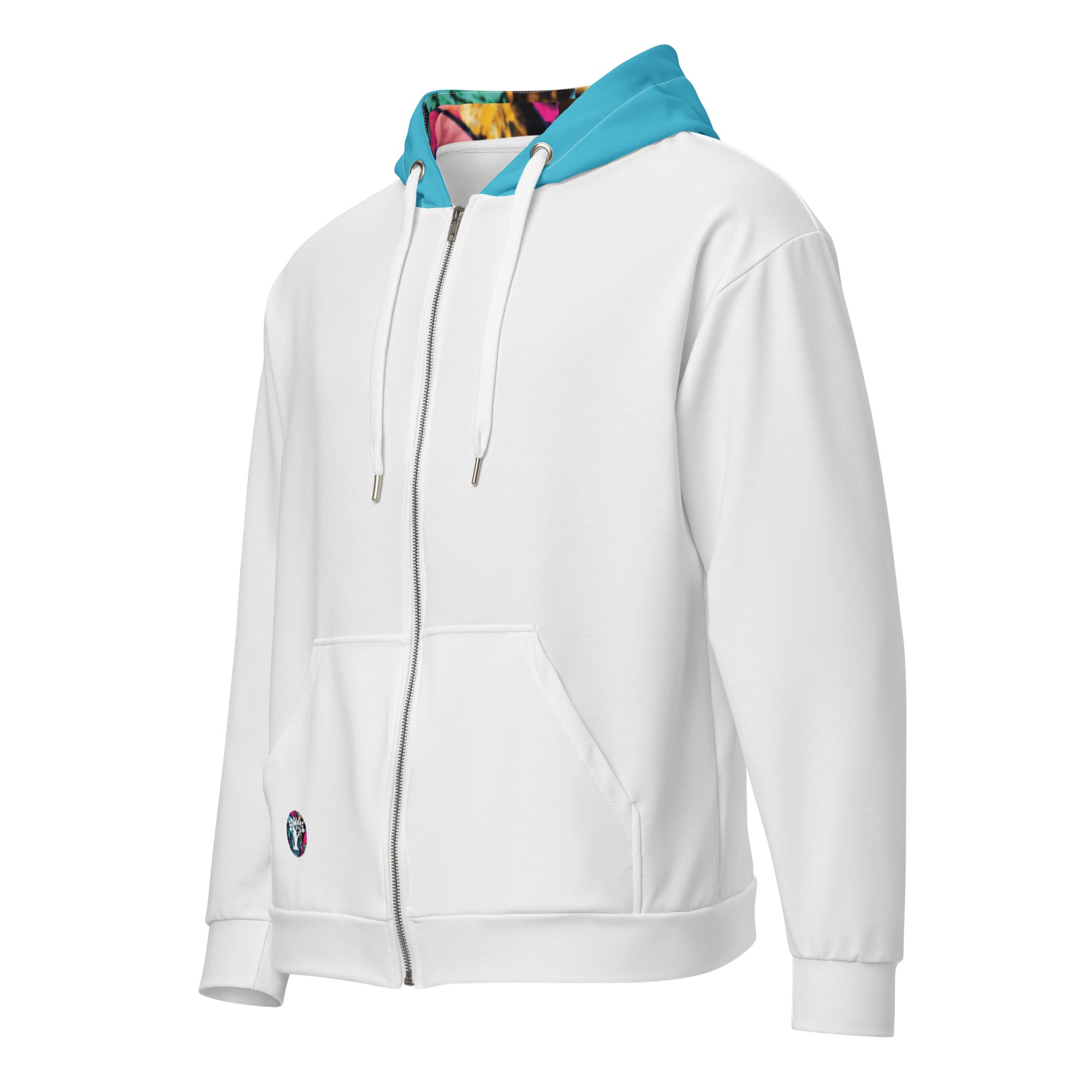 Pineapple Blossom Triad Zip Up Hoodie Zip Up Hoodie The Local Banyan