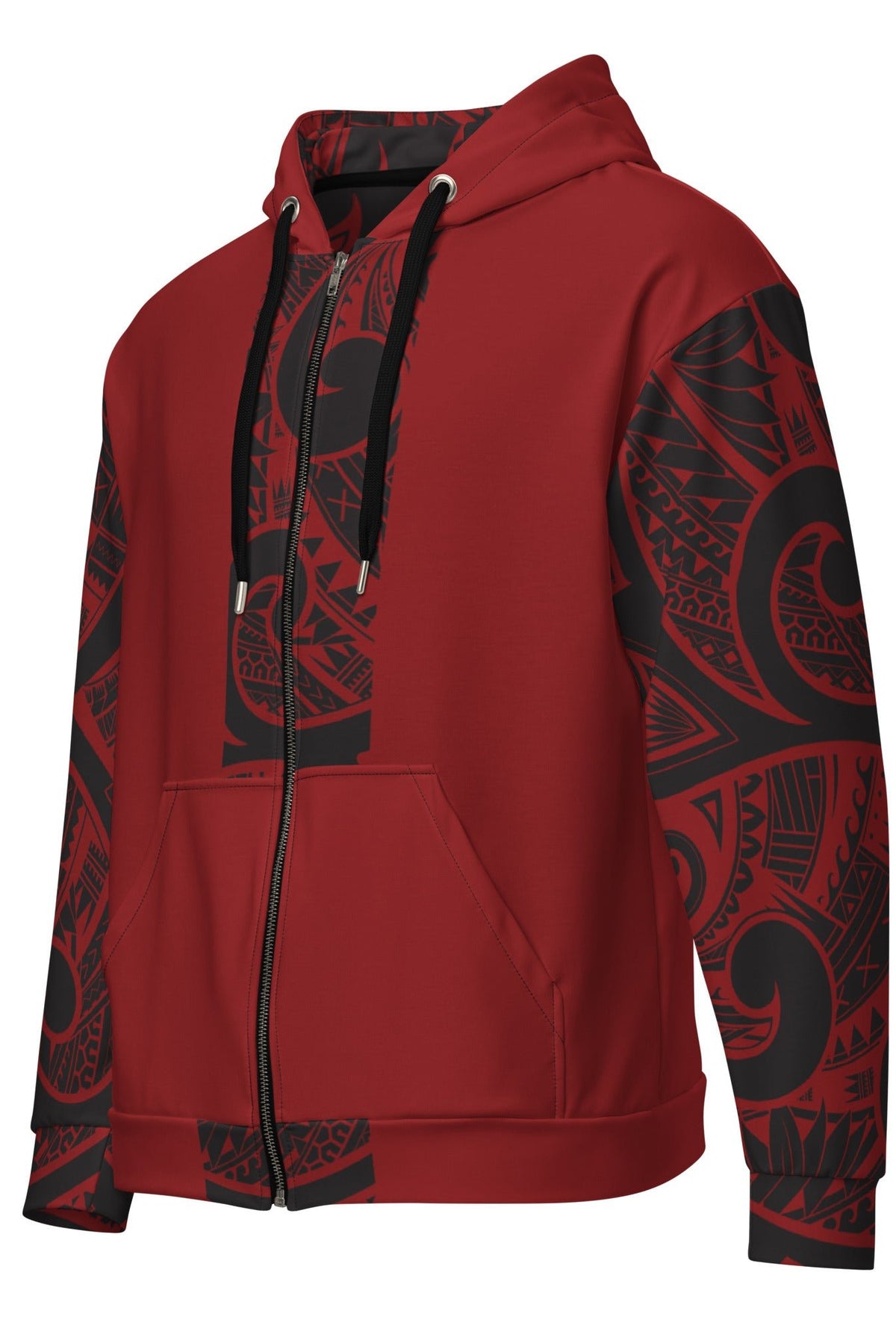 Tribal Zip Up Hoodie S The Local Banyan