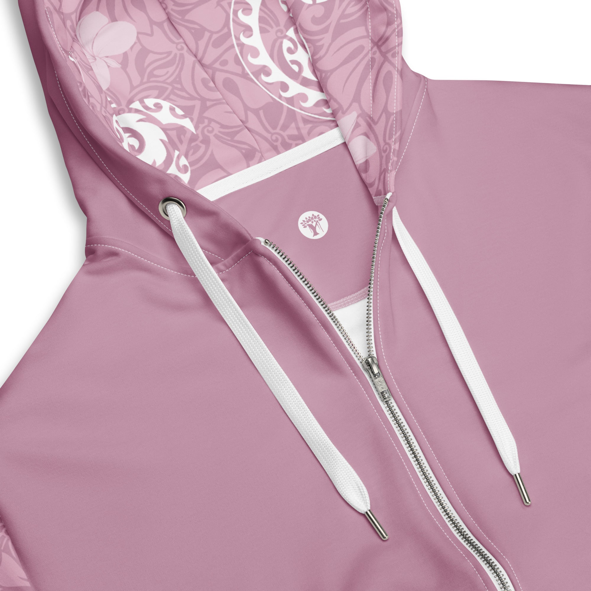 Island Aura Dusty Rose Zip Up Hoodie Zip Up Hoodie The Local Banyan
