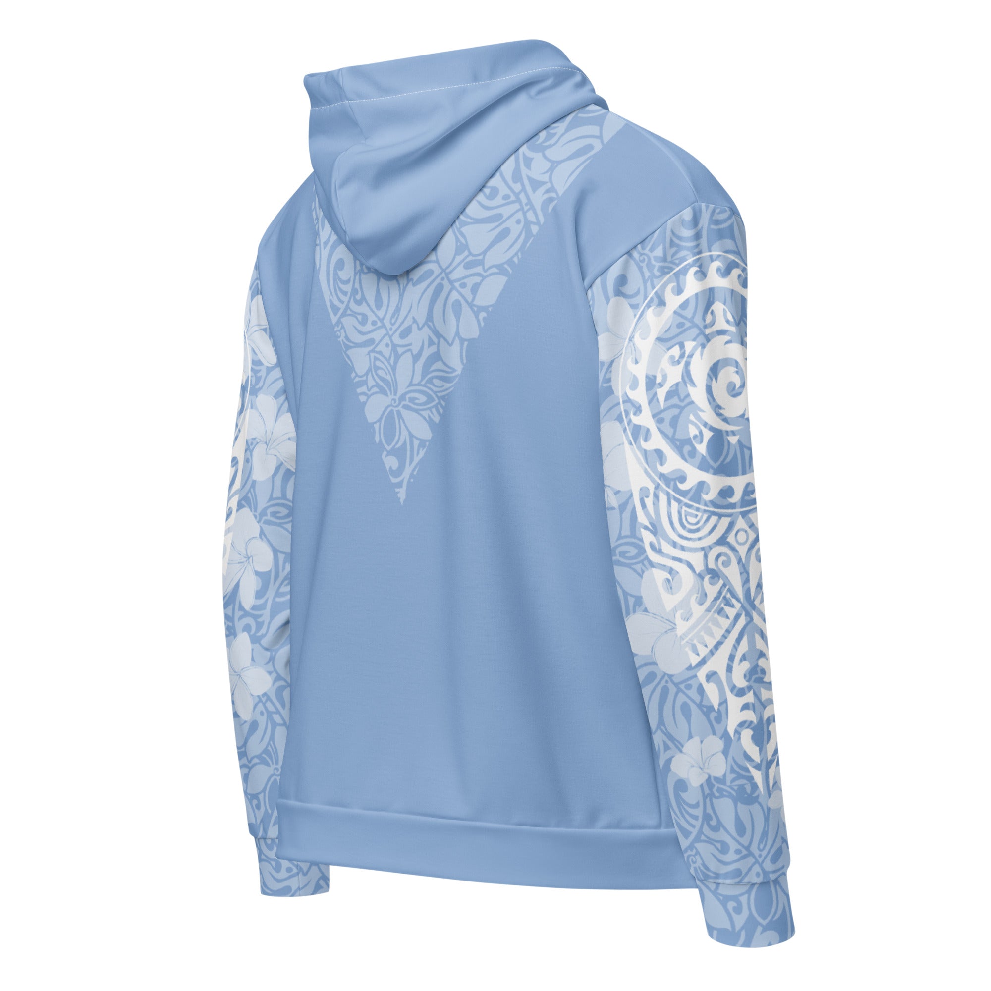 Island Aura Tropical Blue Zip Up Hoodie Zip Up Hoodie The Local Banyan