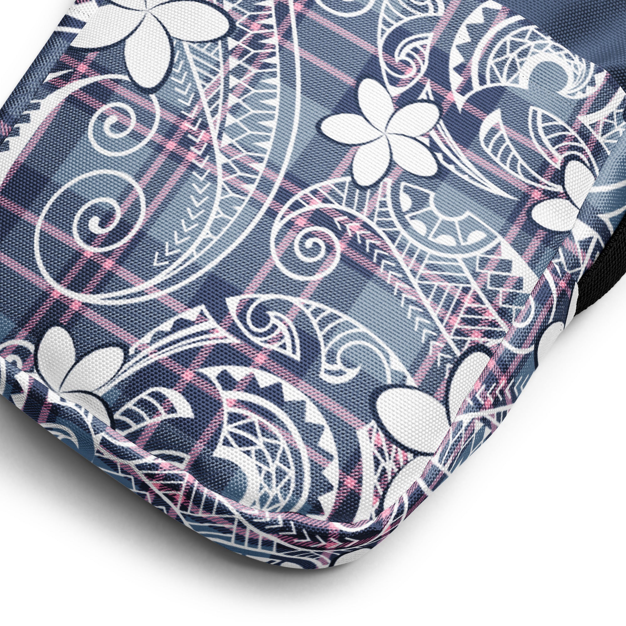 Plaid Plumeria Mini Crossbody Bag Crossbodies The Local Banyan