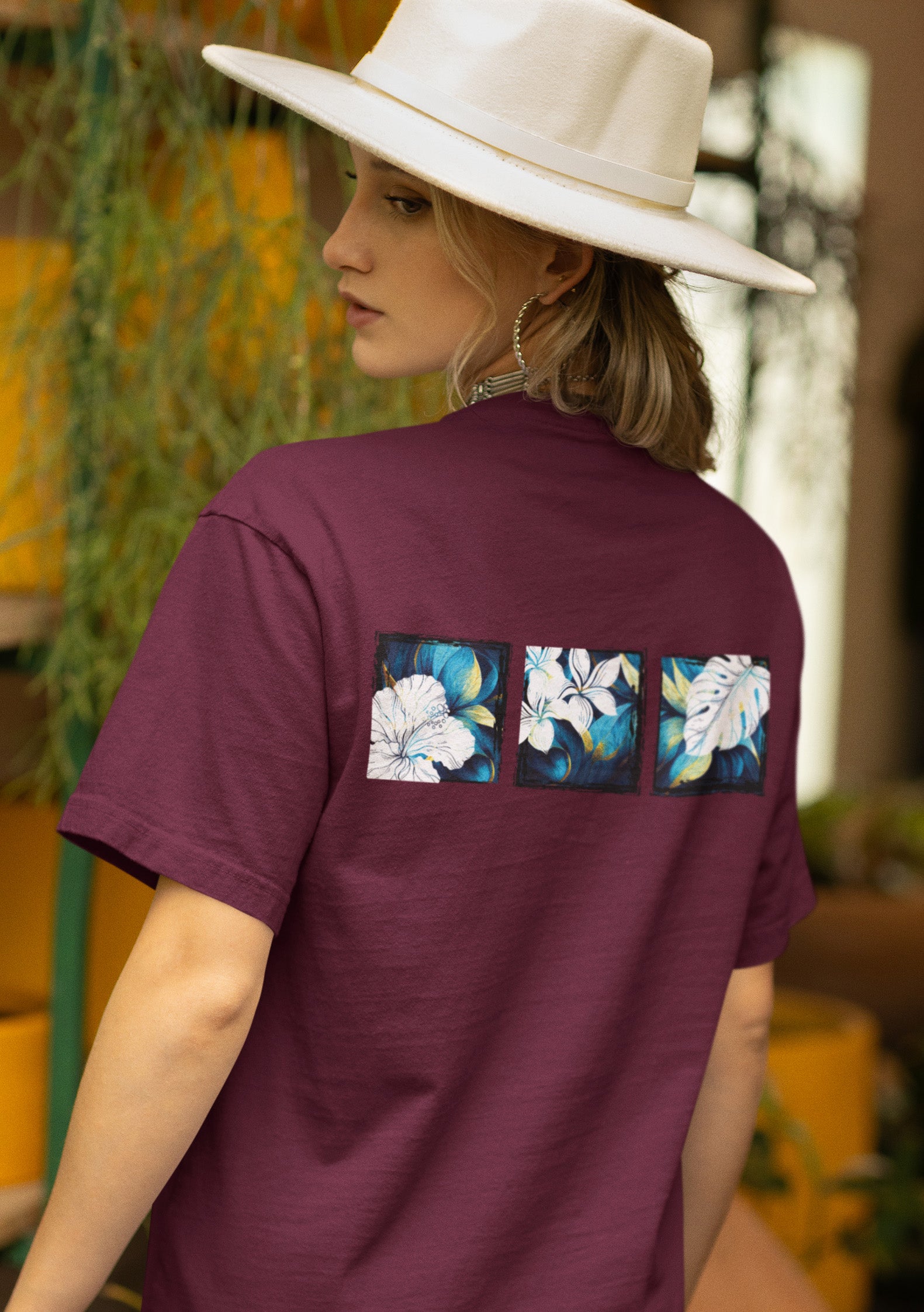 Coastal Bloom Soft Style Tee T-Shirt The Local Banyan