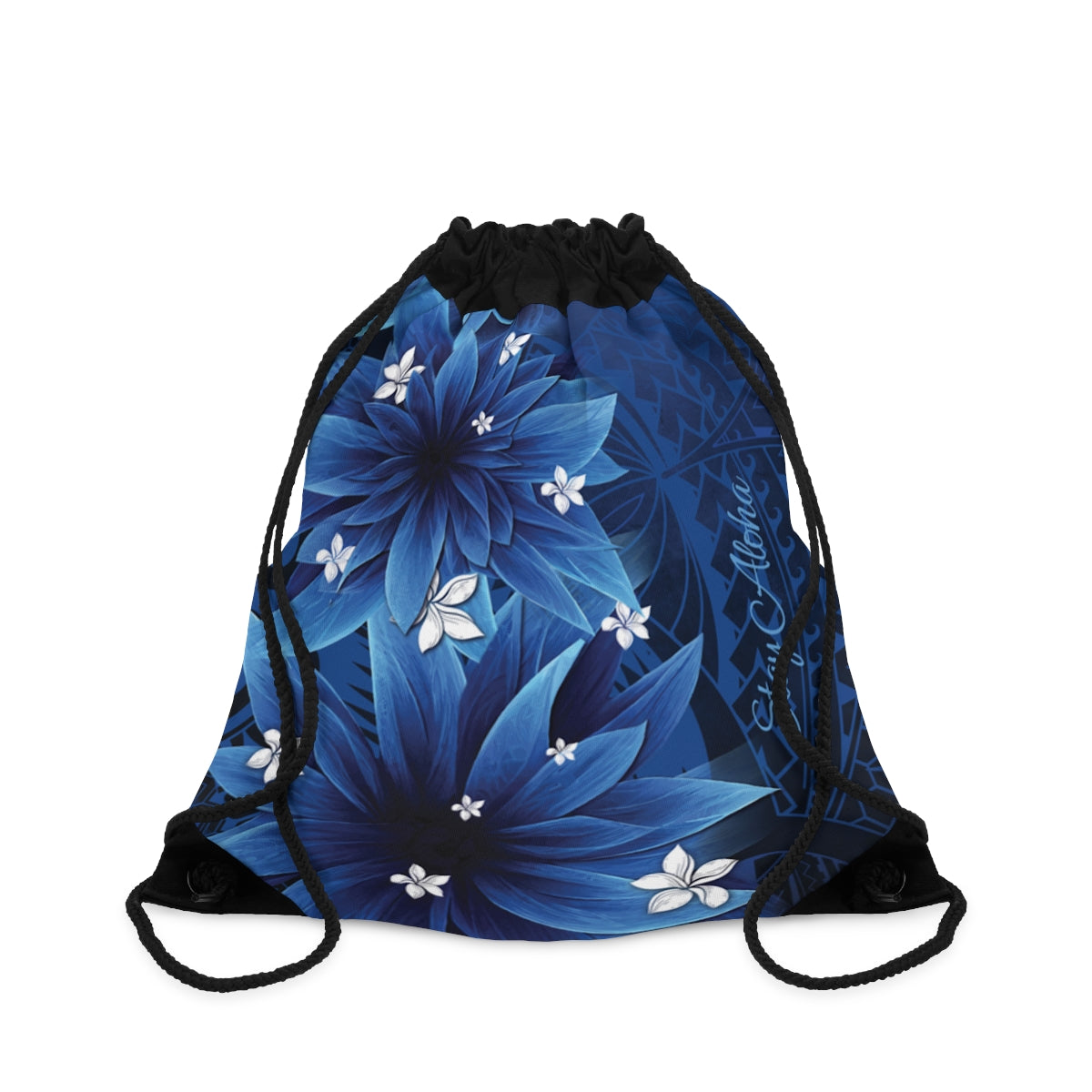 Hoku Pua Personalized Drawstring Cinch Bag Backpack The Local Banyan