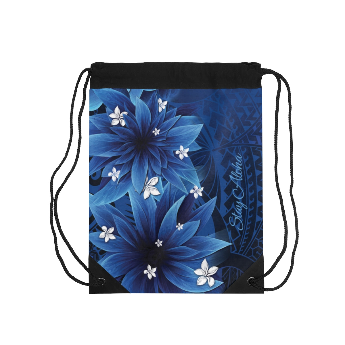 Hoku Pua Personalized Drawstring Cinch Bag Backpack The Local Banyan Default Title