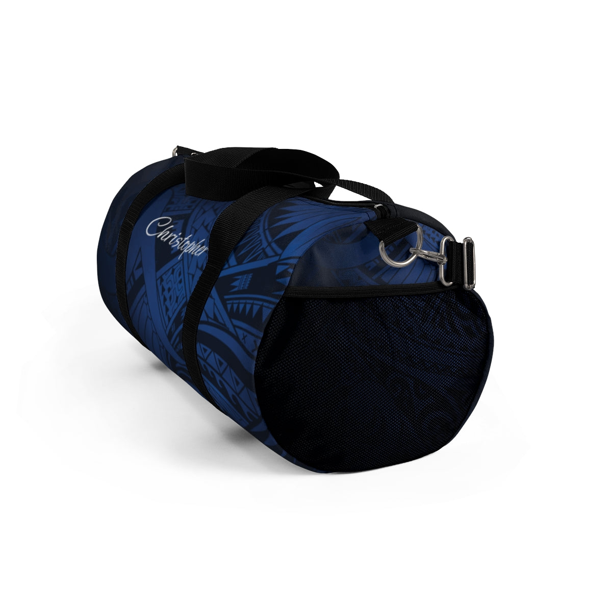 Midnight Essence Personalized Barrel Duffel Bag Duffels The Local Banyan