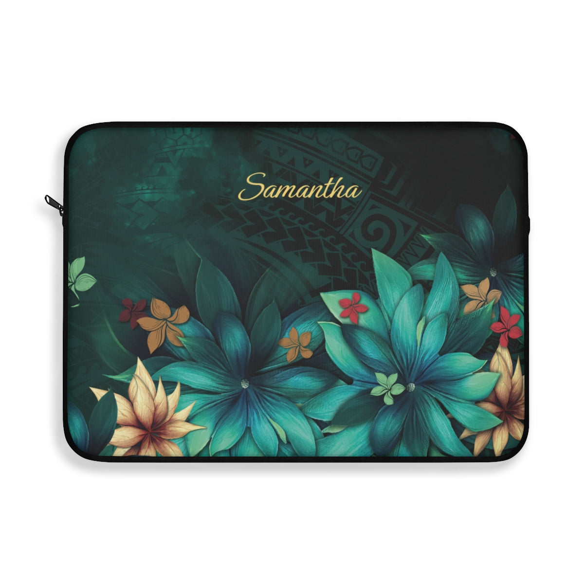 Aloha Whispers Personalized Laptop Sleeve Laptop Sleeve The Local Banyan 15"