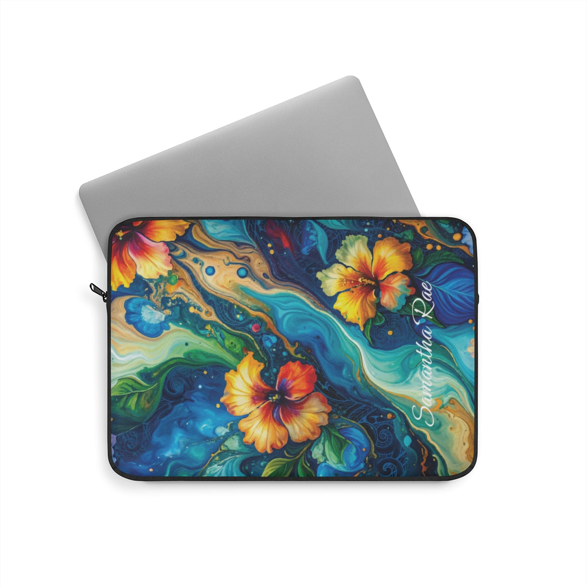 Aloalo Drift Personalized Laptop Sleeve Laptop Sleeve The Local Banyan