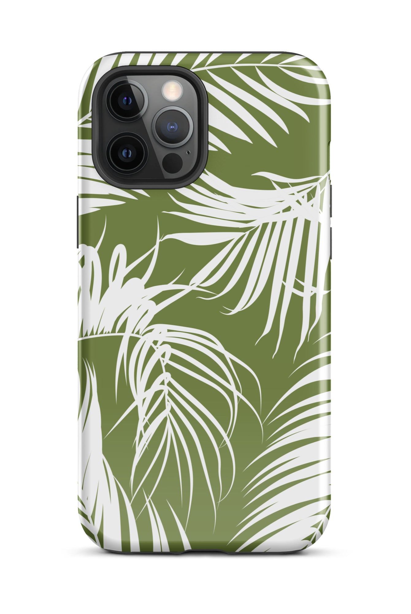Tropical Palms Tough Case for iPhone Phone Case The Local Banyan iPhone 12 Pro Max Glossy