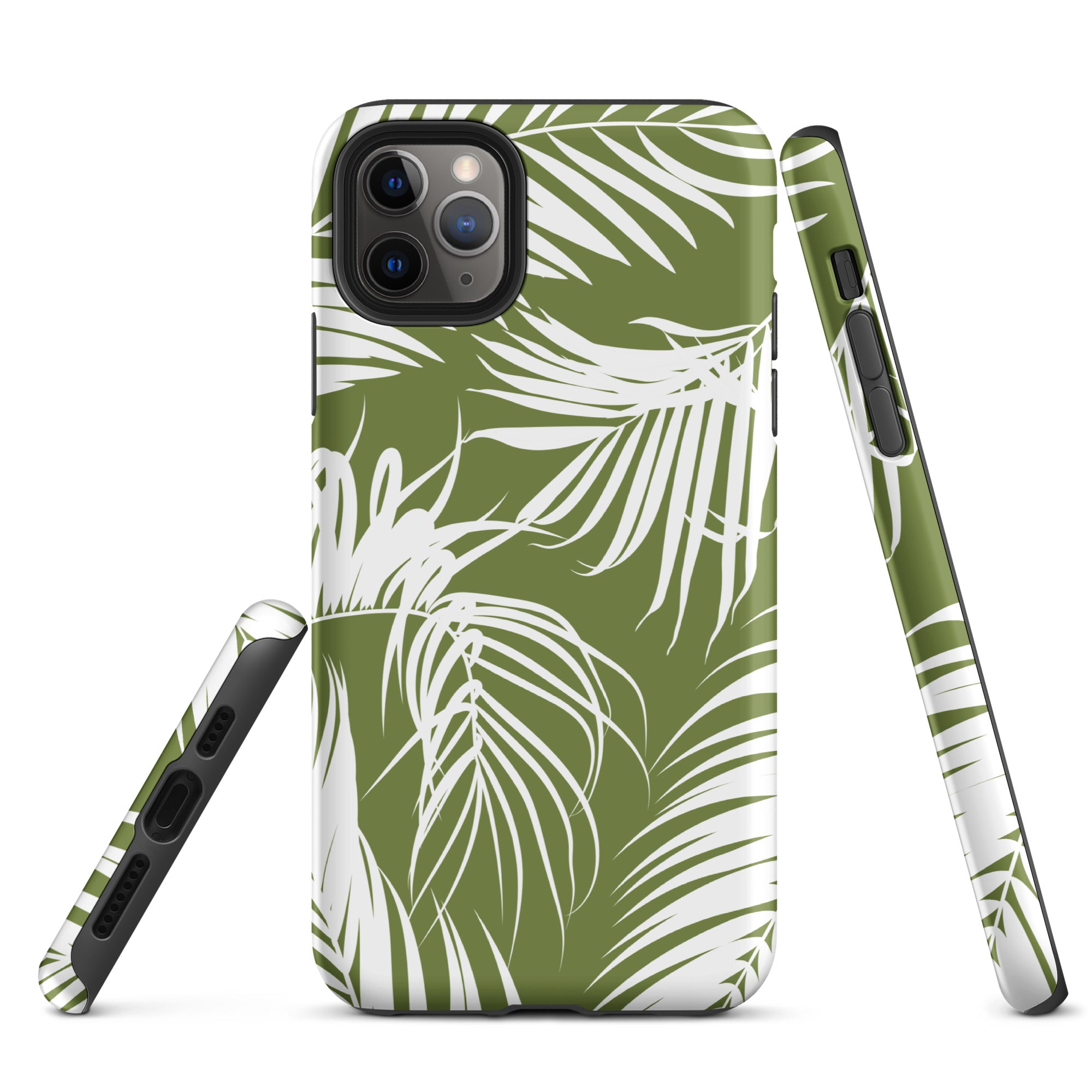 Tropical Palms Tough Case for iPhone Phone Case The Local Banyan iPhone 11 Pro Max Matte