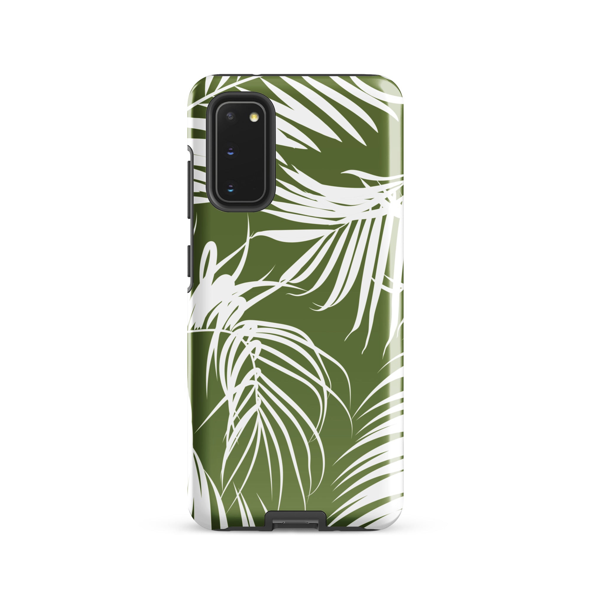 Tropical Palms Tough Phone Case for Samsung Galaxy Phone Case The Local Banyan Samsung Galaxy S20 Glossy