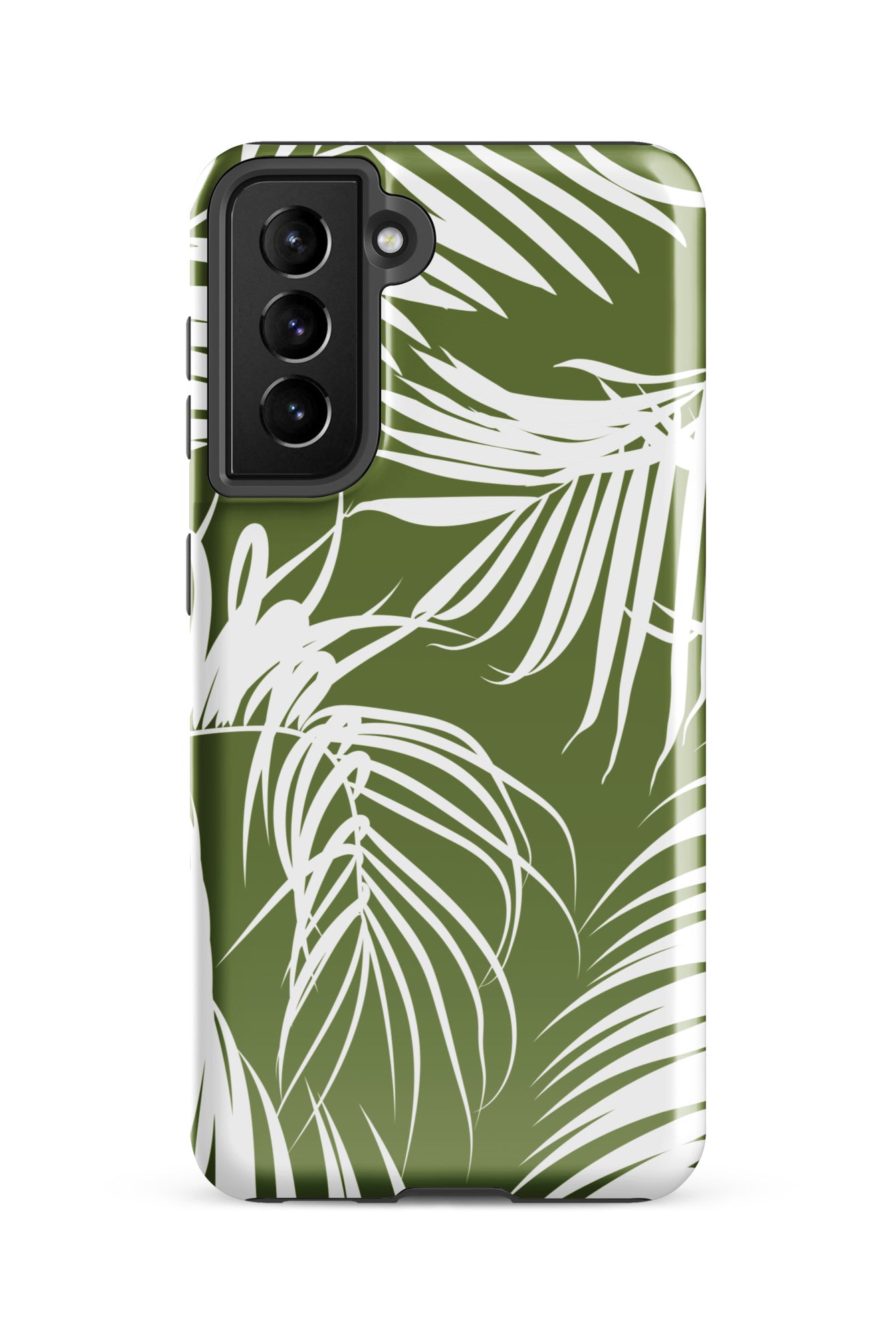 Tropical Palms Tough Phone Case for Samsung Galaxy Phone Case The Local Banyan Samsung Galaxy S21 FE Glossy