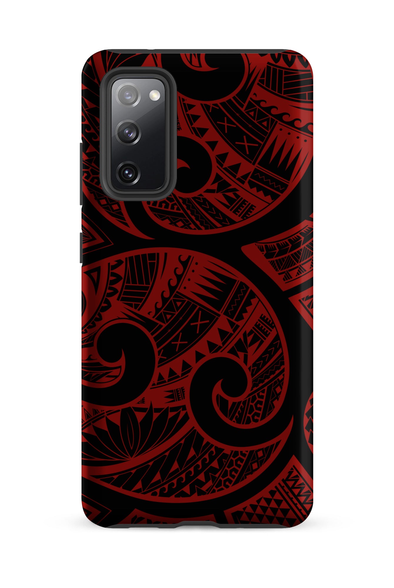 Island Tribal Red Tough Case for Samsung Galaxy Phone Case The Local Banyan Matte Samsung Galaxy S20 FE
