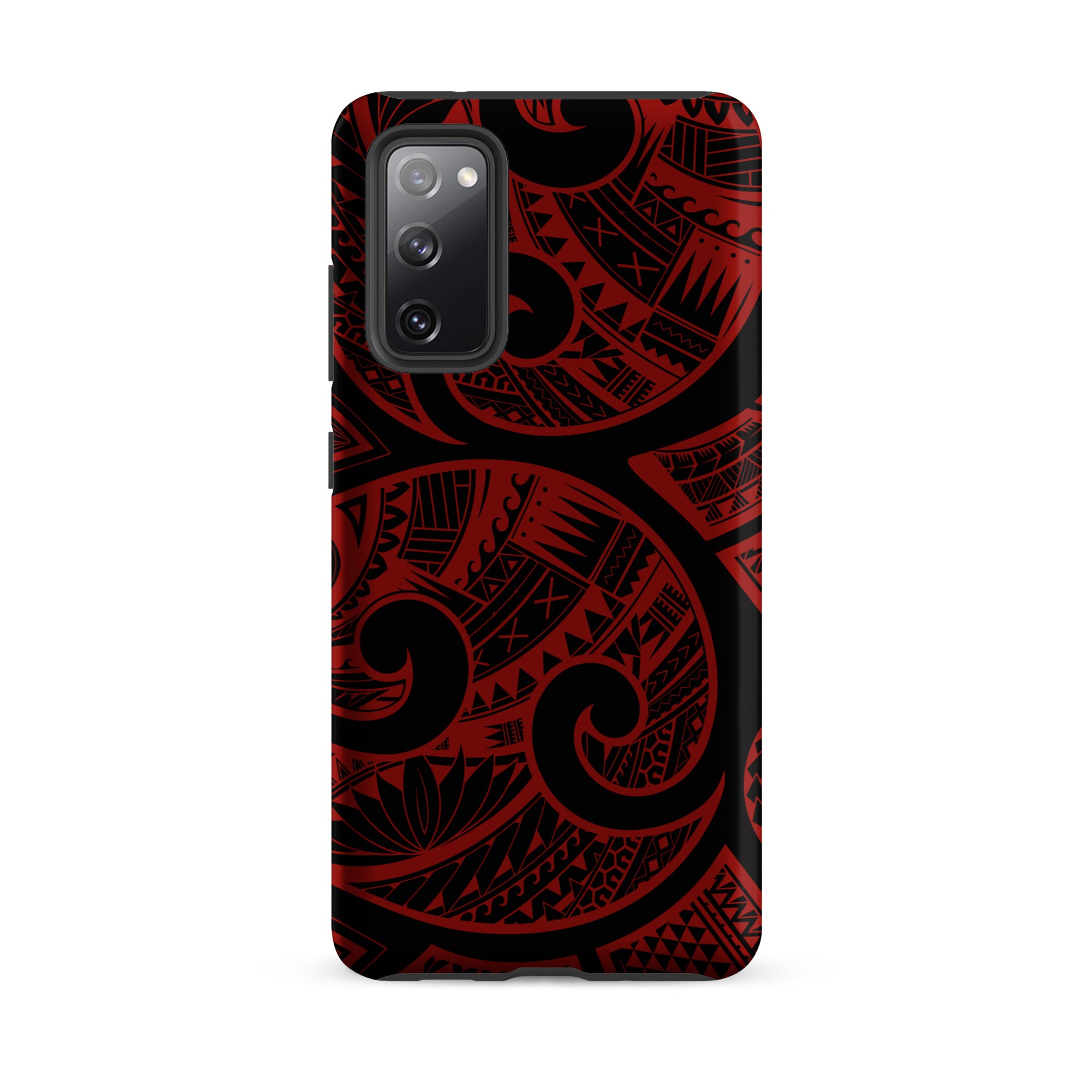 Island Tribal Red Tough Case for Samsung Galaxy Phone Case The Local Banyan Matte Samsung Galaxy S20 FE