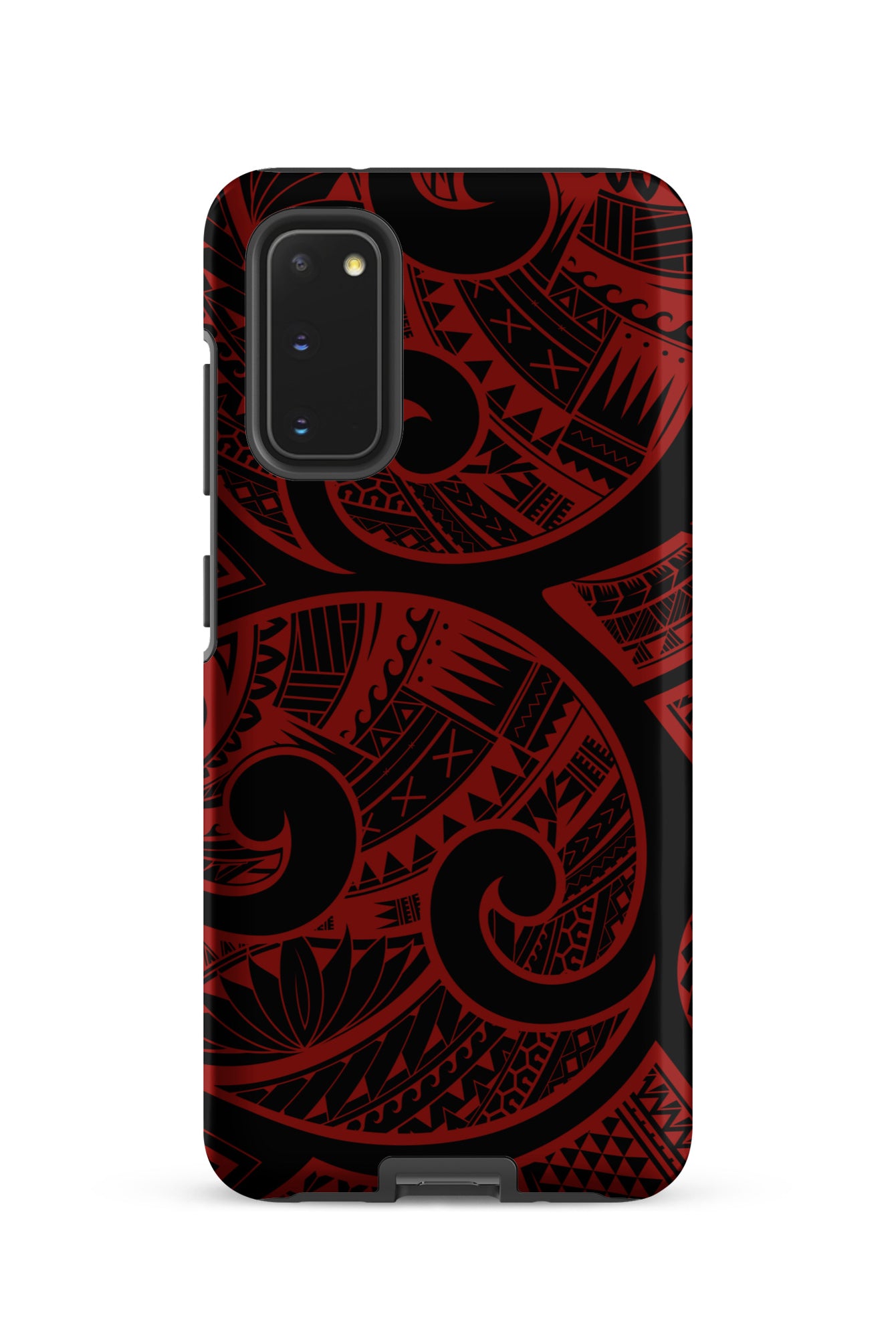 Island Tribal Red Tough Case for Samsung Galaxy Phone Case The Local Banyan Matte Samsung Galaxy S20