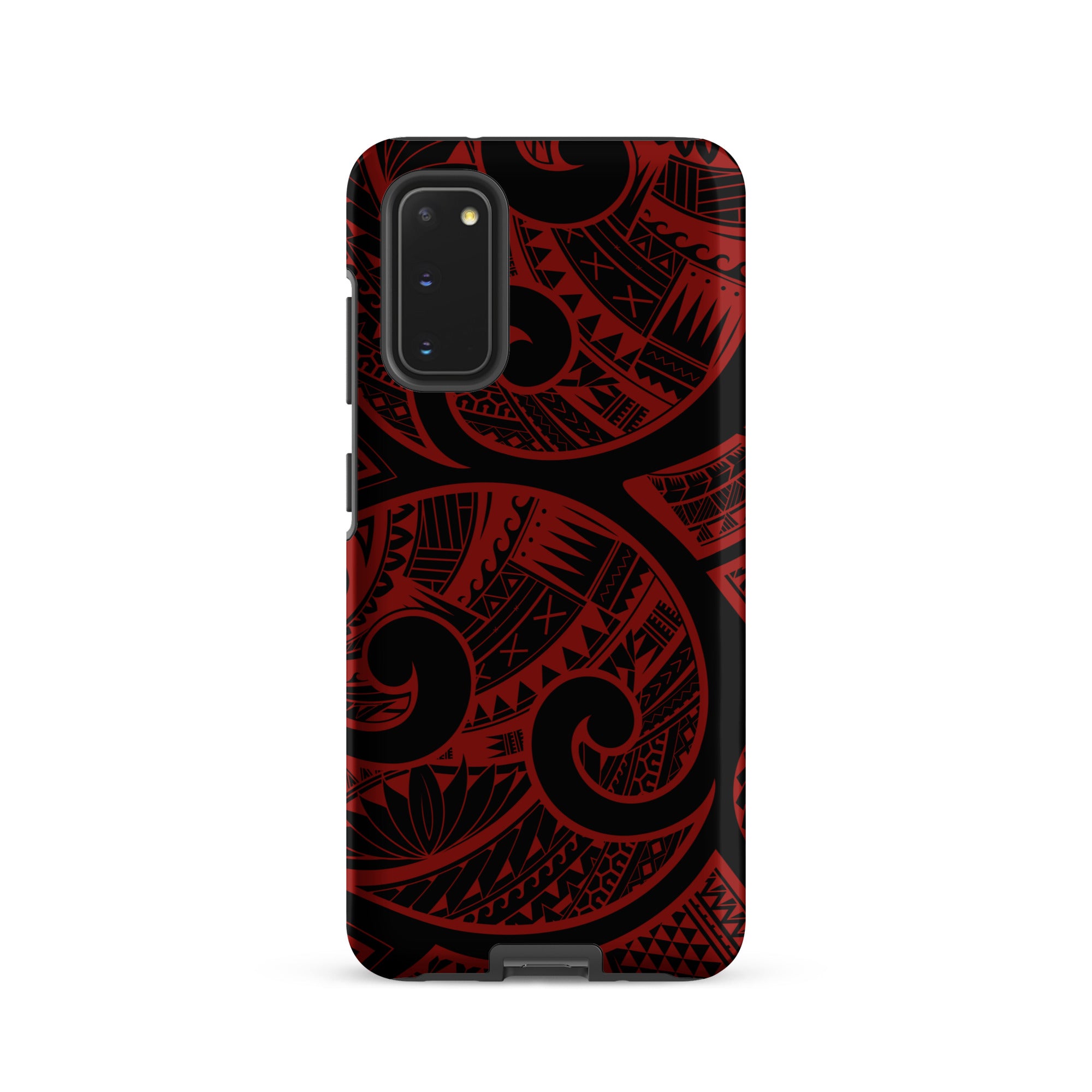 Island Tribal Red Tough Case for Samsung Galaxy Phone Case The Local Banyan Matte Samsung Galaxy S20