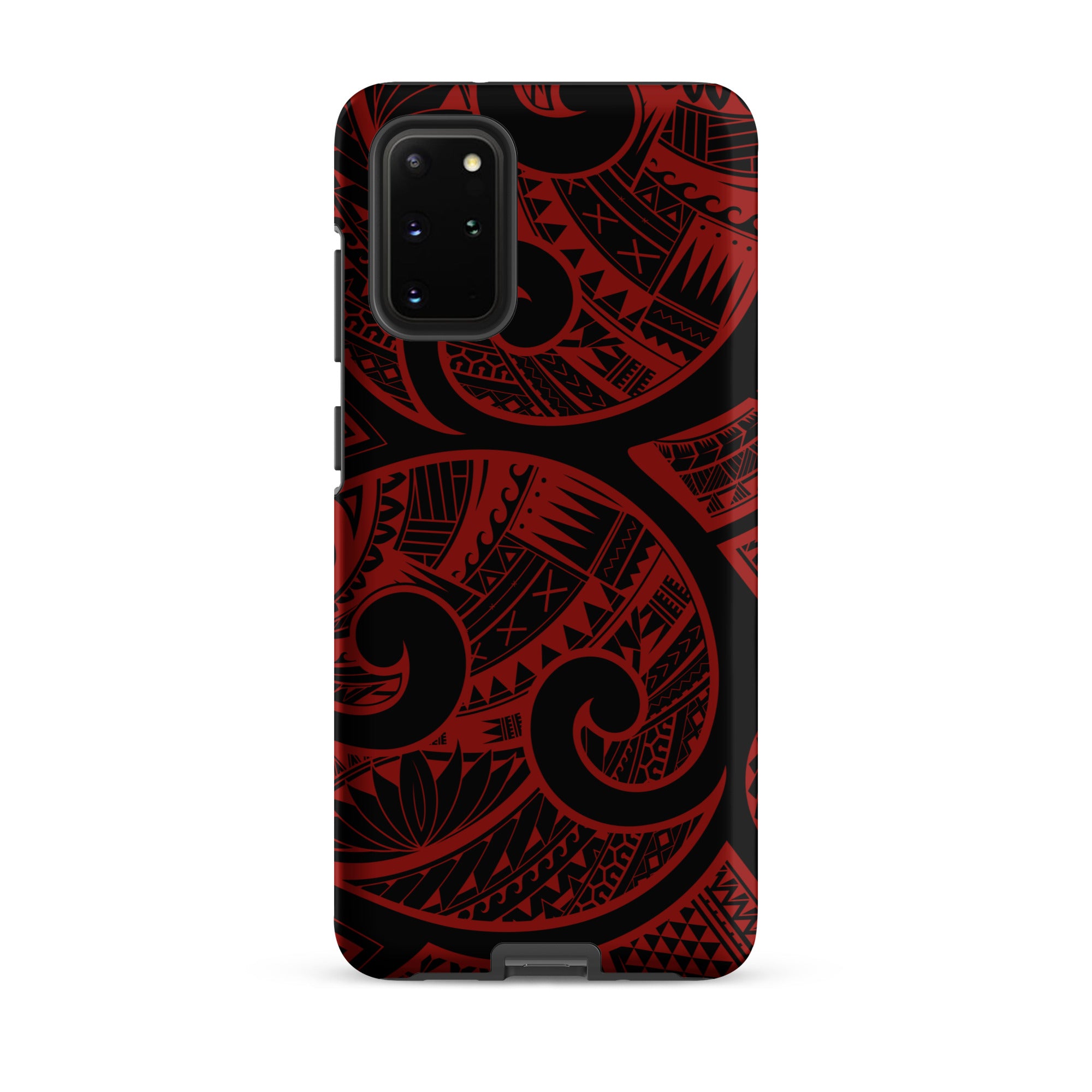 Island Tribal Red Tough Case for Samsung Galaxy Phone Case The Local Banyan Matte Samsung Galaxy S20 Plus