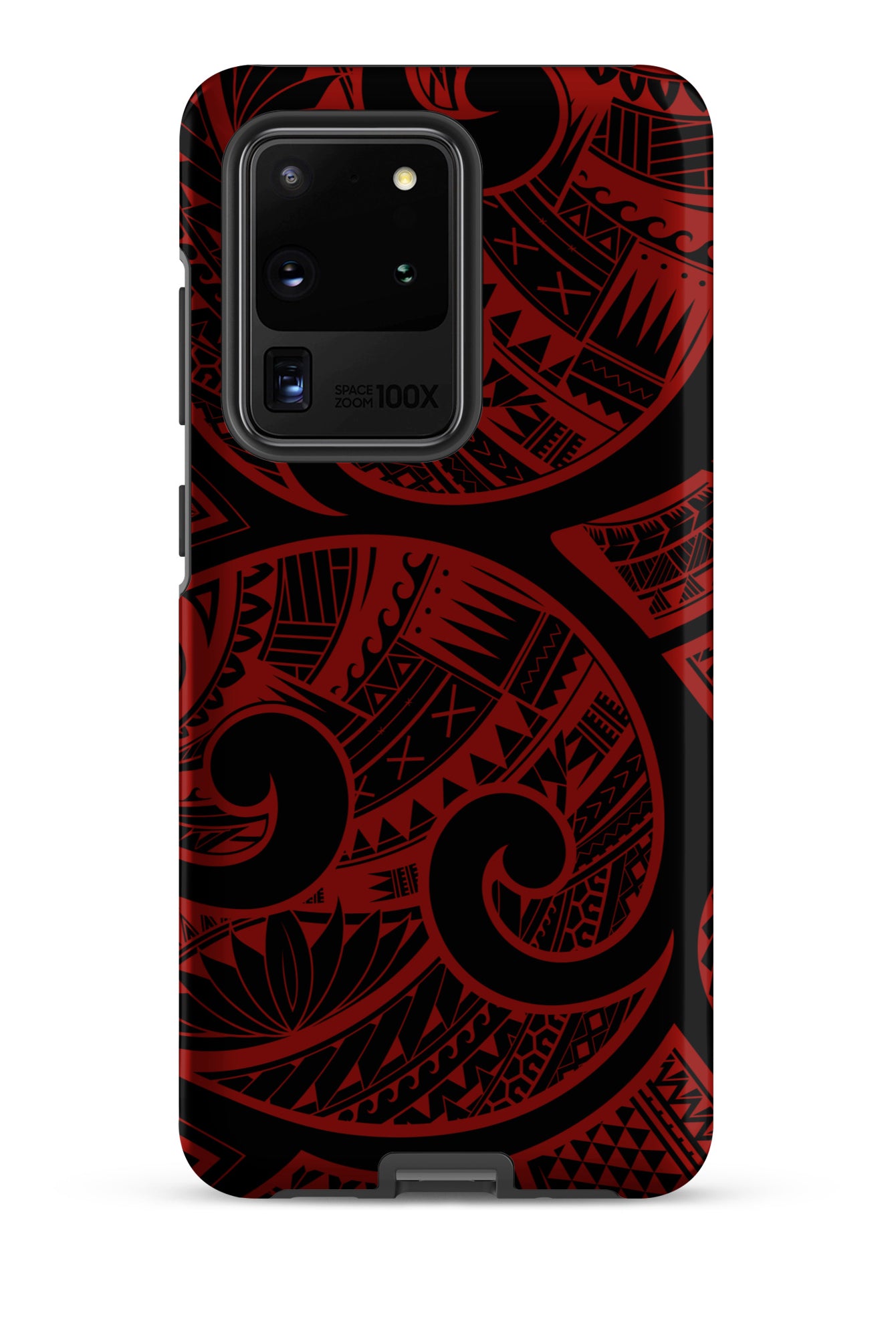 Island Tribal Red Tough Case for Samsung Galaxy Phone Case The Local Banyan Matte Samsung Galaxy S20 Ultra