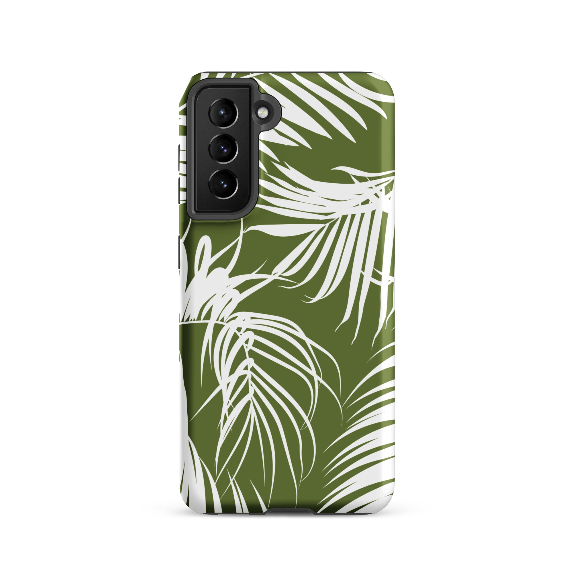 Tropical Palms Tough Phone Case for Samsung Galaxy Phone Case The Local Banyan Samsung Galaxy S21 Matte