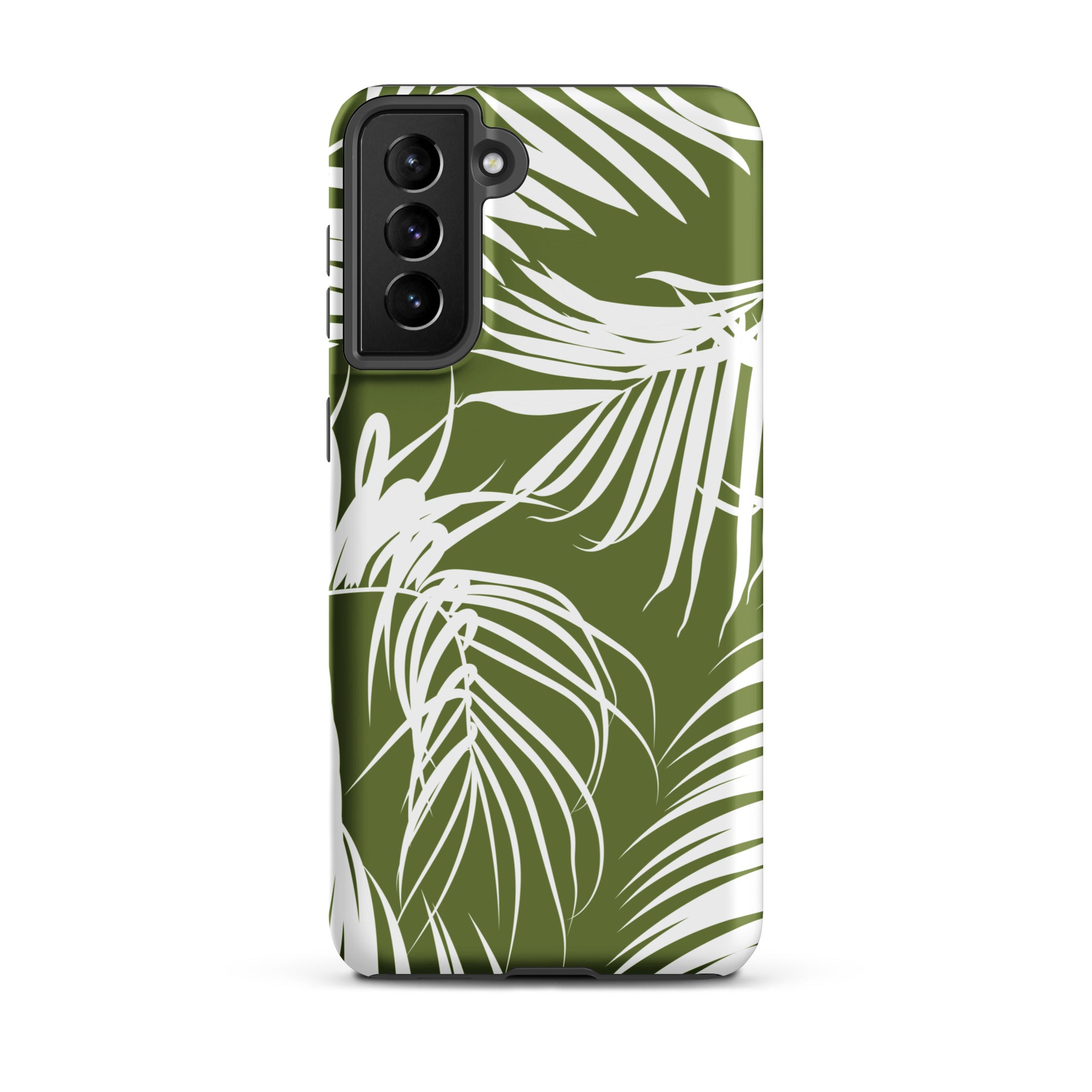 Tropical Palms Tough Phone Case for Samsung Galaxy Phone Case The Local Banyan Samsung Galaxy S21 Plus Matte